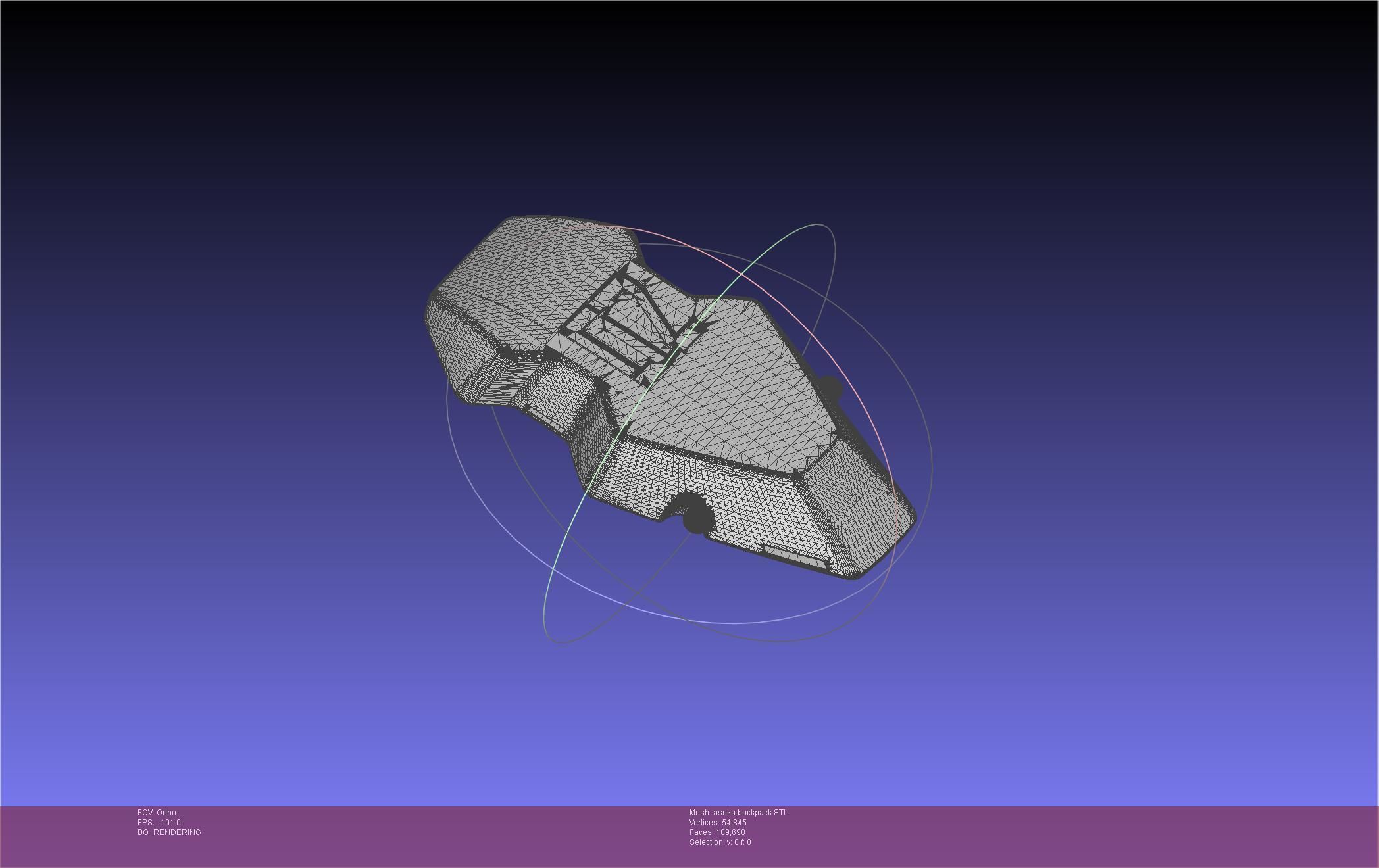 Evangelion Finale Asuka Backpack 3D print model_33