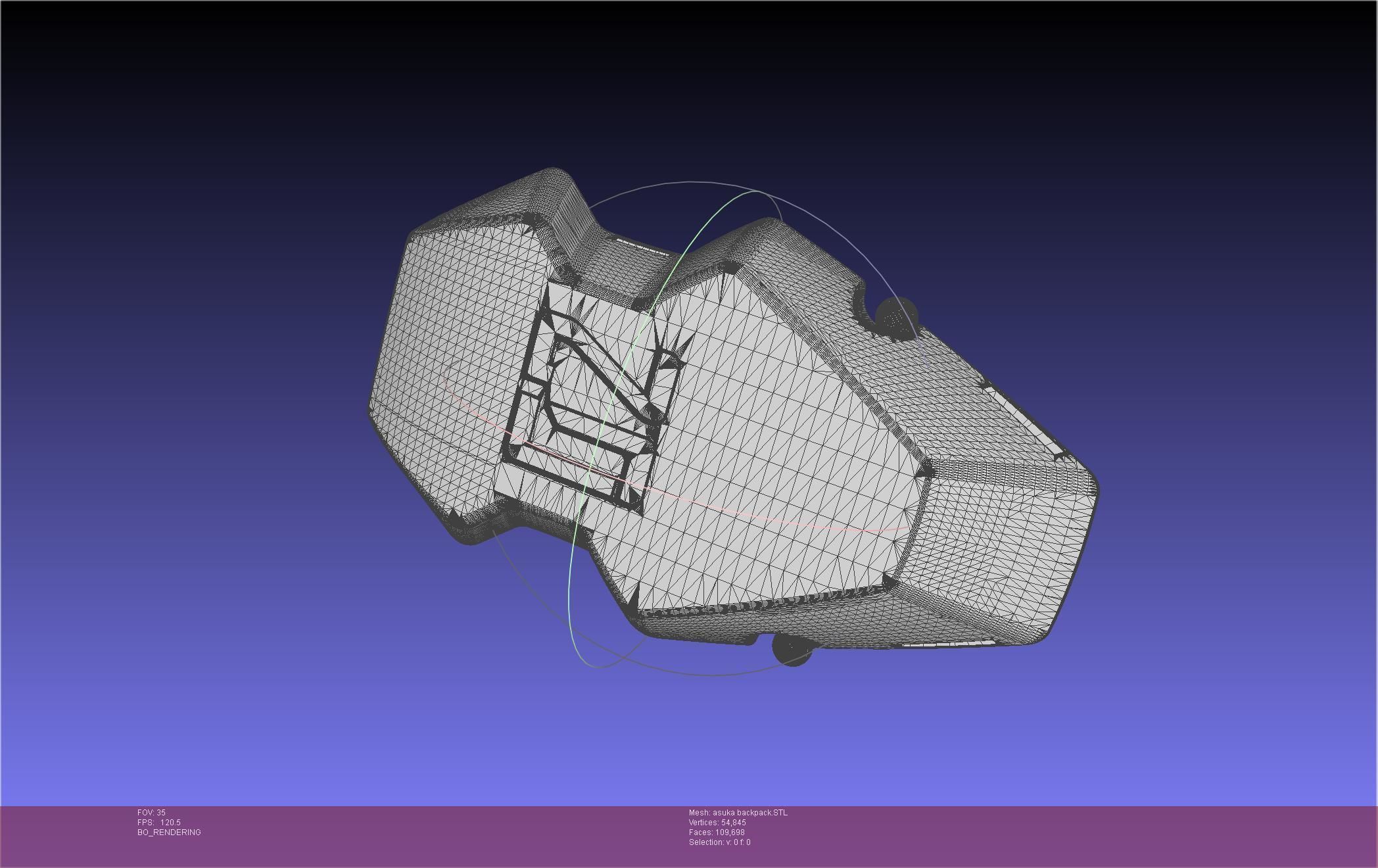 Evangelion Finale Asuka Backpack 3D print model_37