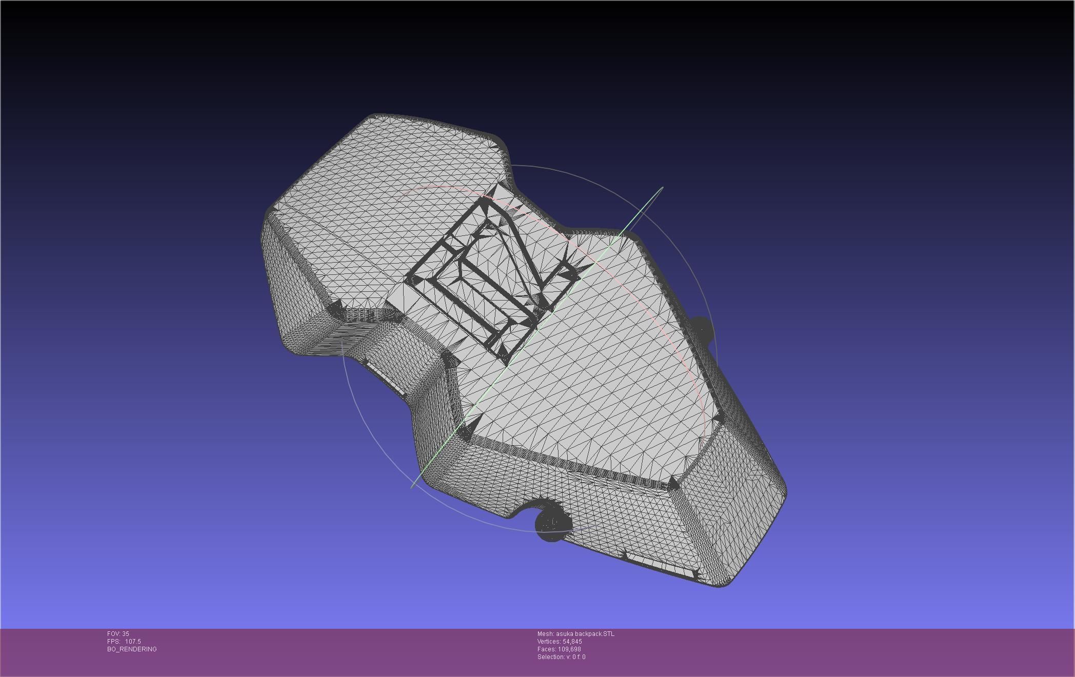 Evangelion Finale Asuka Backpack 3D print model_35