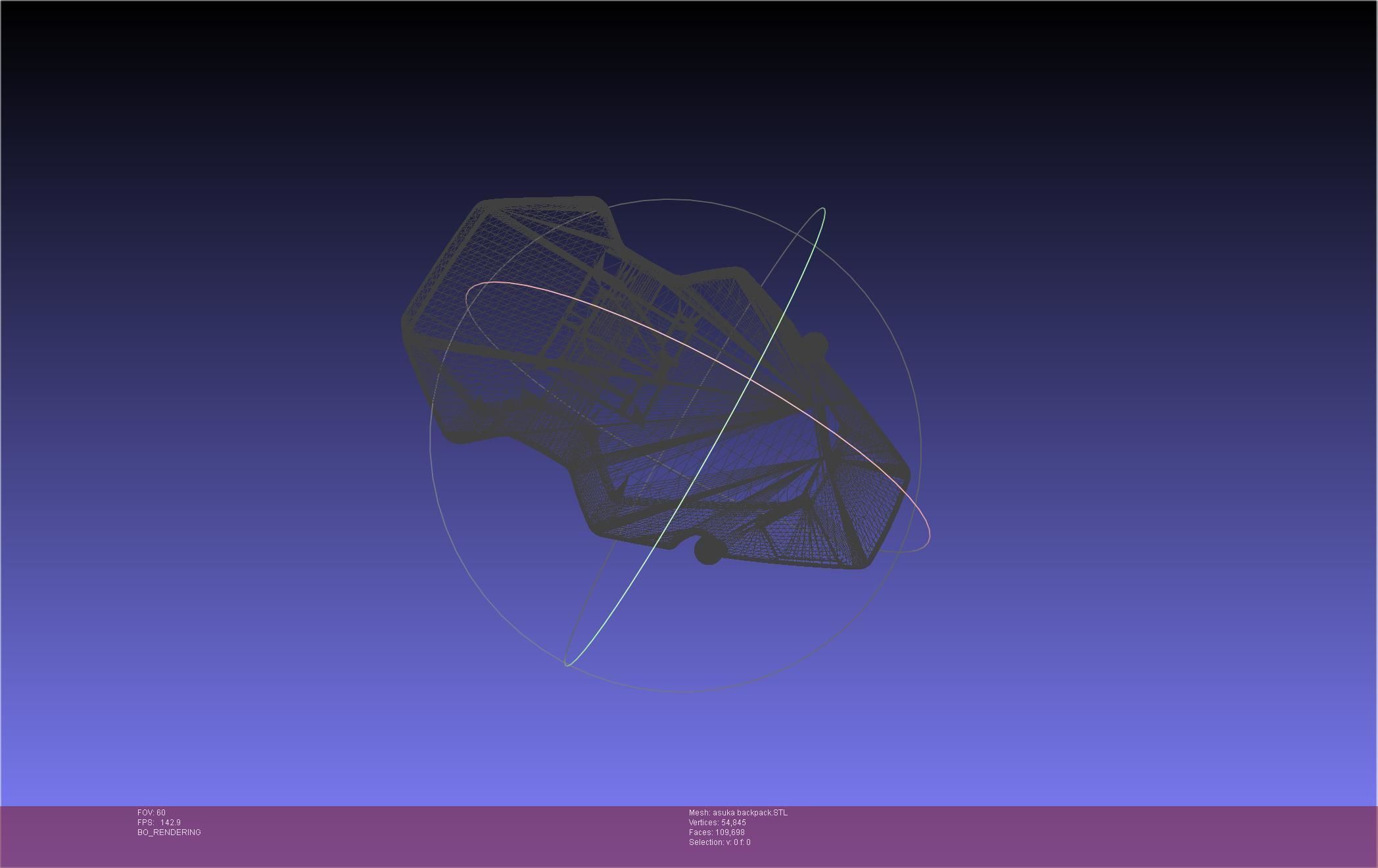 Evangelion Finale Asuka Backpack 3D print model_30