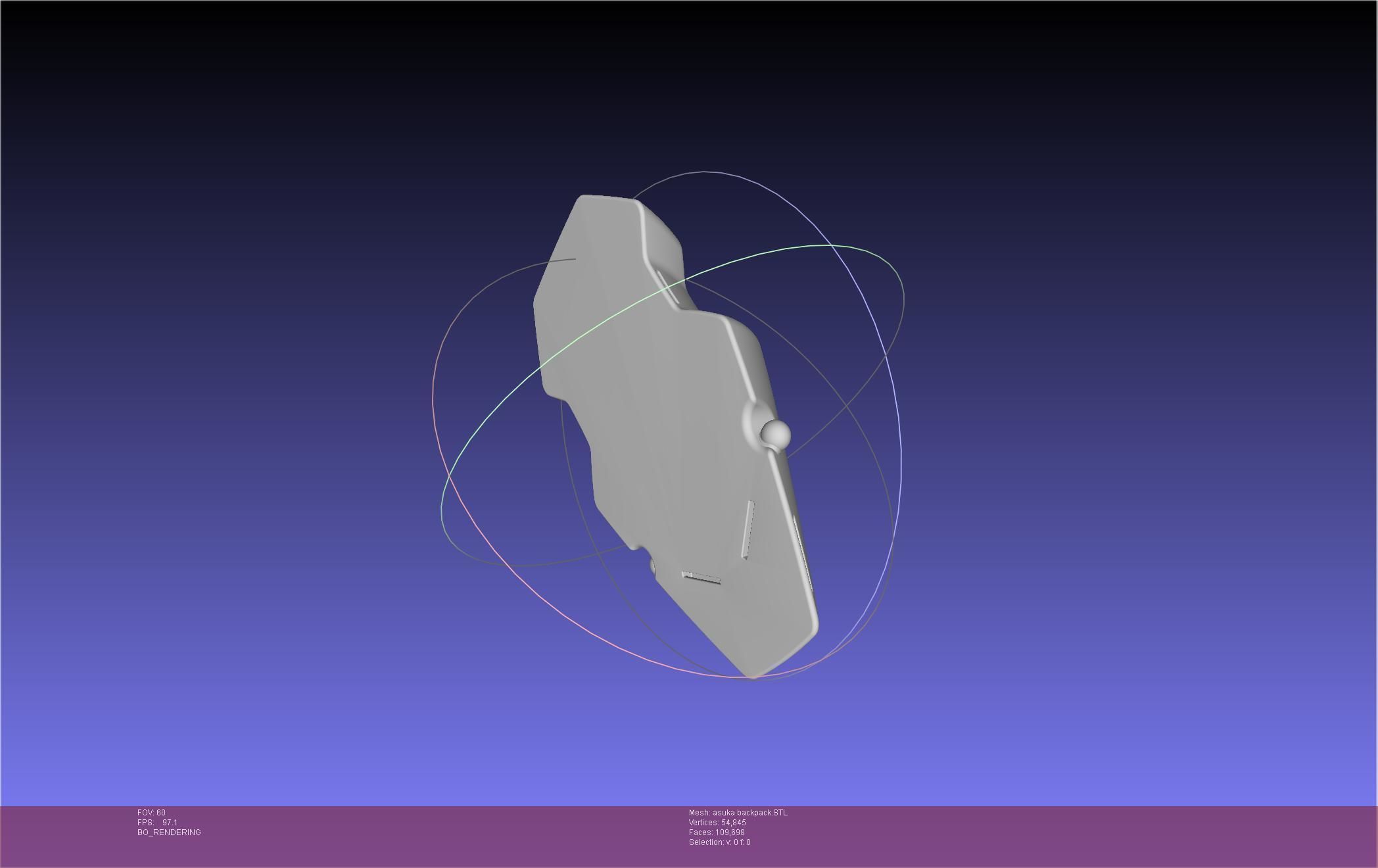 Evangelion Finale Asuka Backpack 3D print model_9