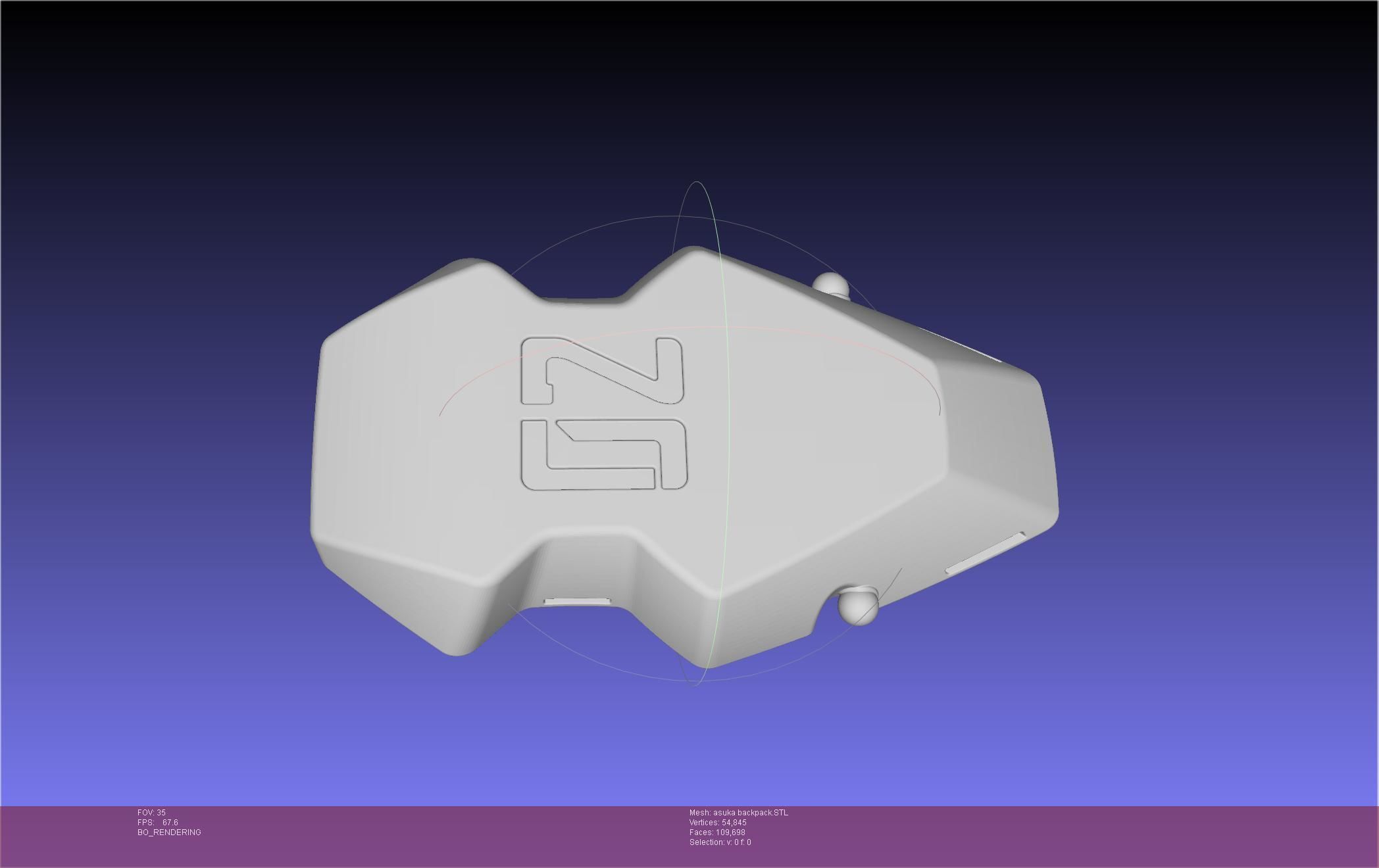 Evangelion Finale Asuka Backpack 3D print model_38