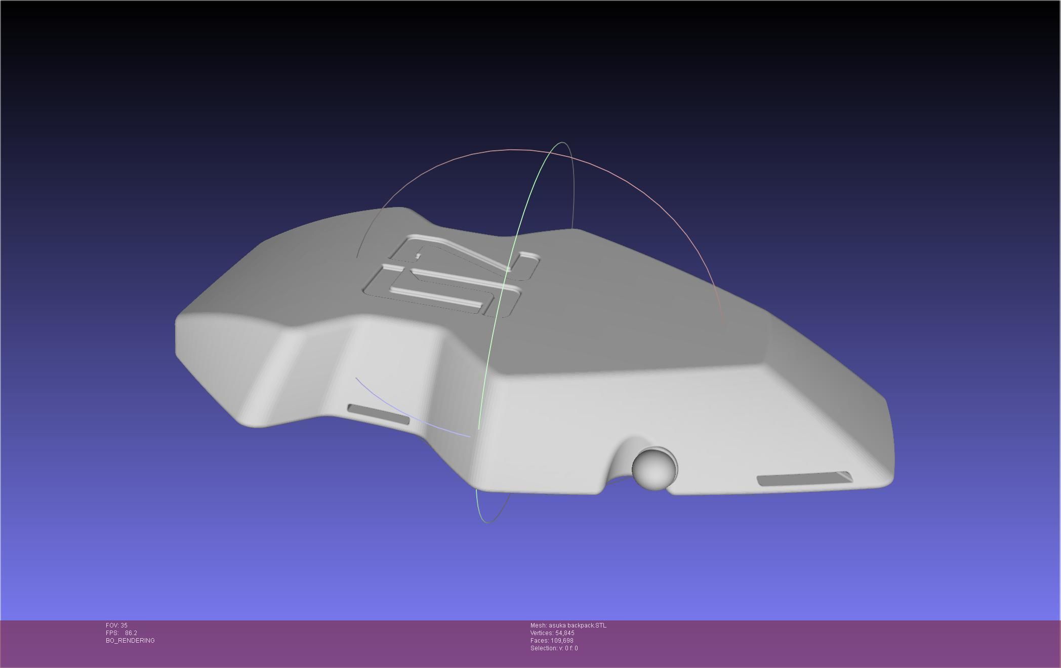 Evangelion Finale Asuka Backpack 3D print model_40
