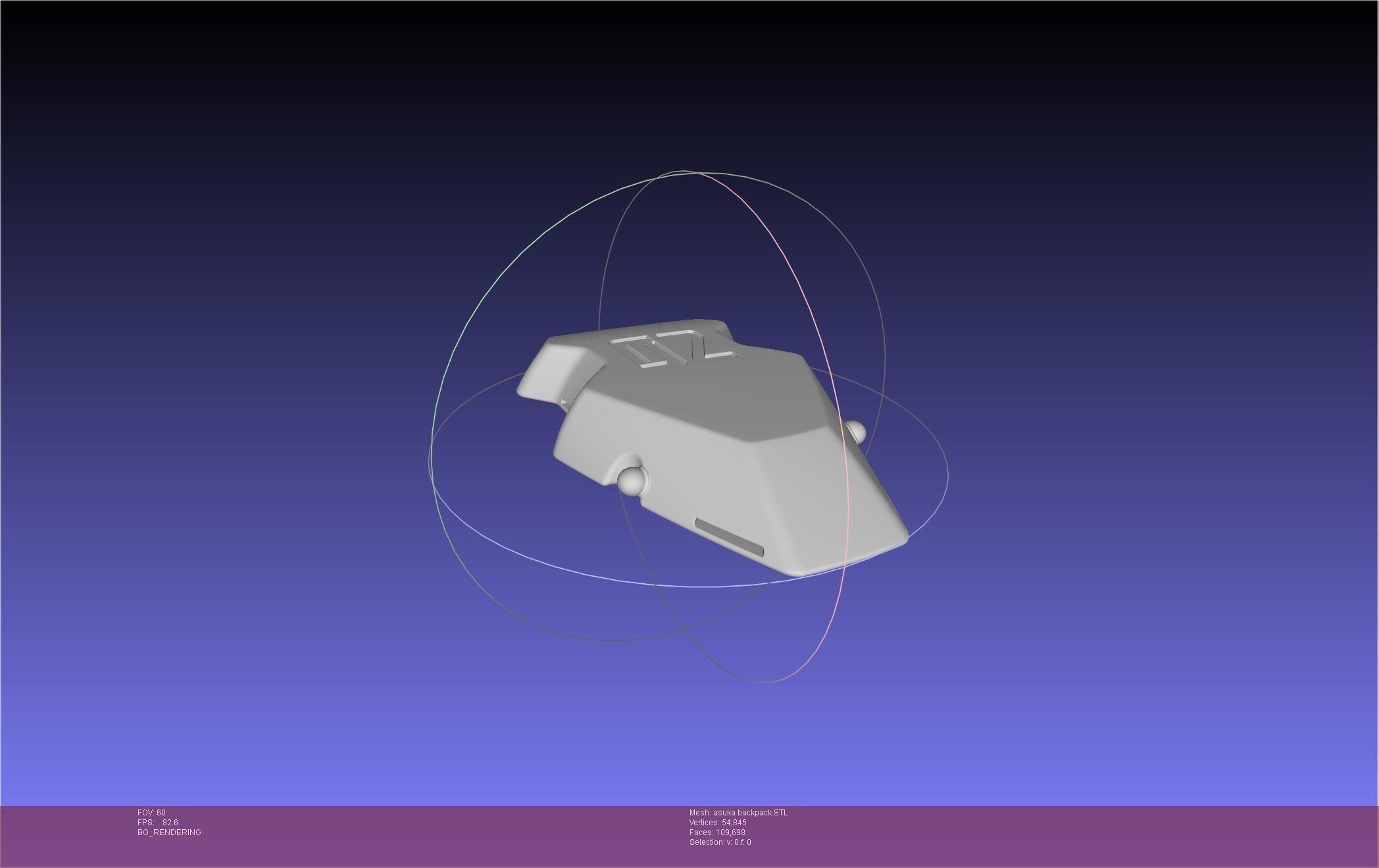 Evangelion Finale Asuka Backpack 3D print model_3