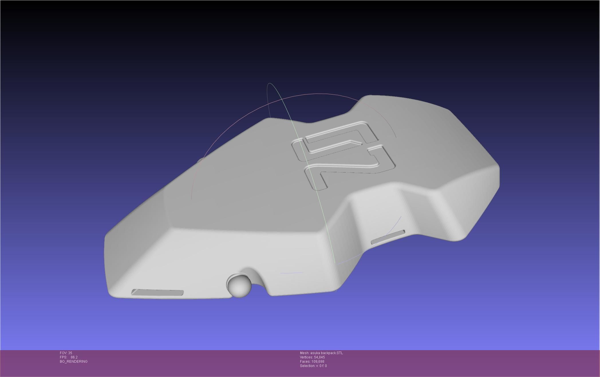 Evangelion Finale Asuka Backpack 3D print model_42