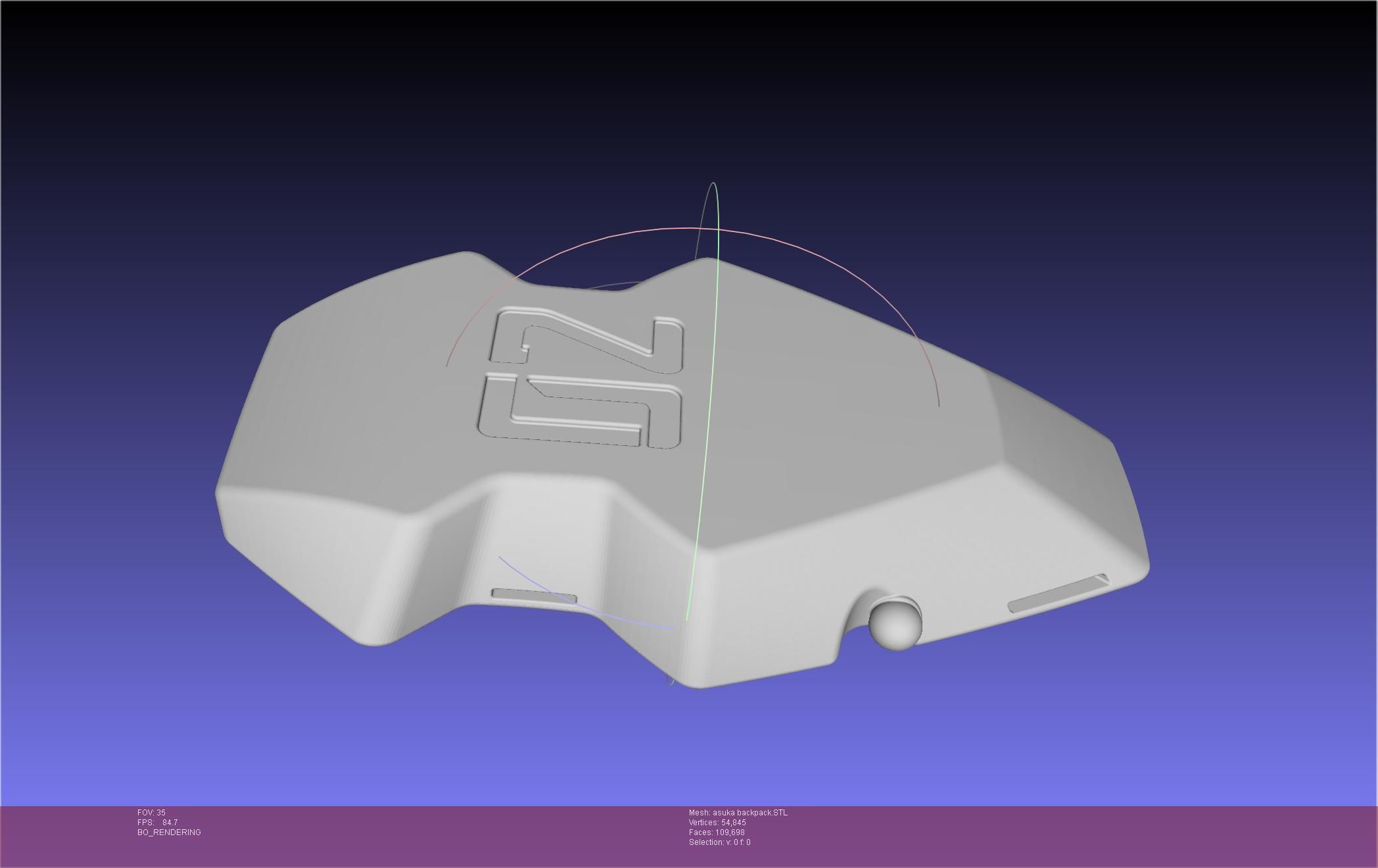 Evangelion Finale Asuka Backpack 3D print model_39