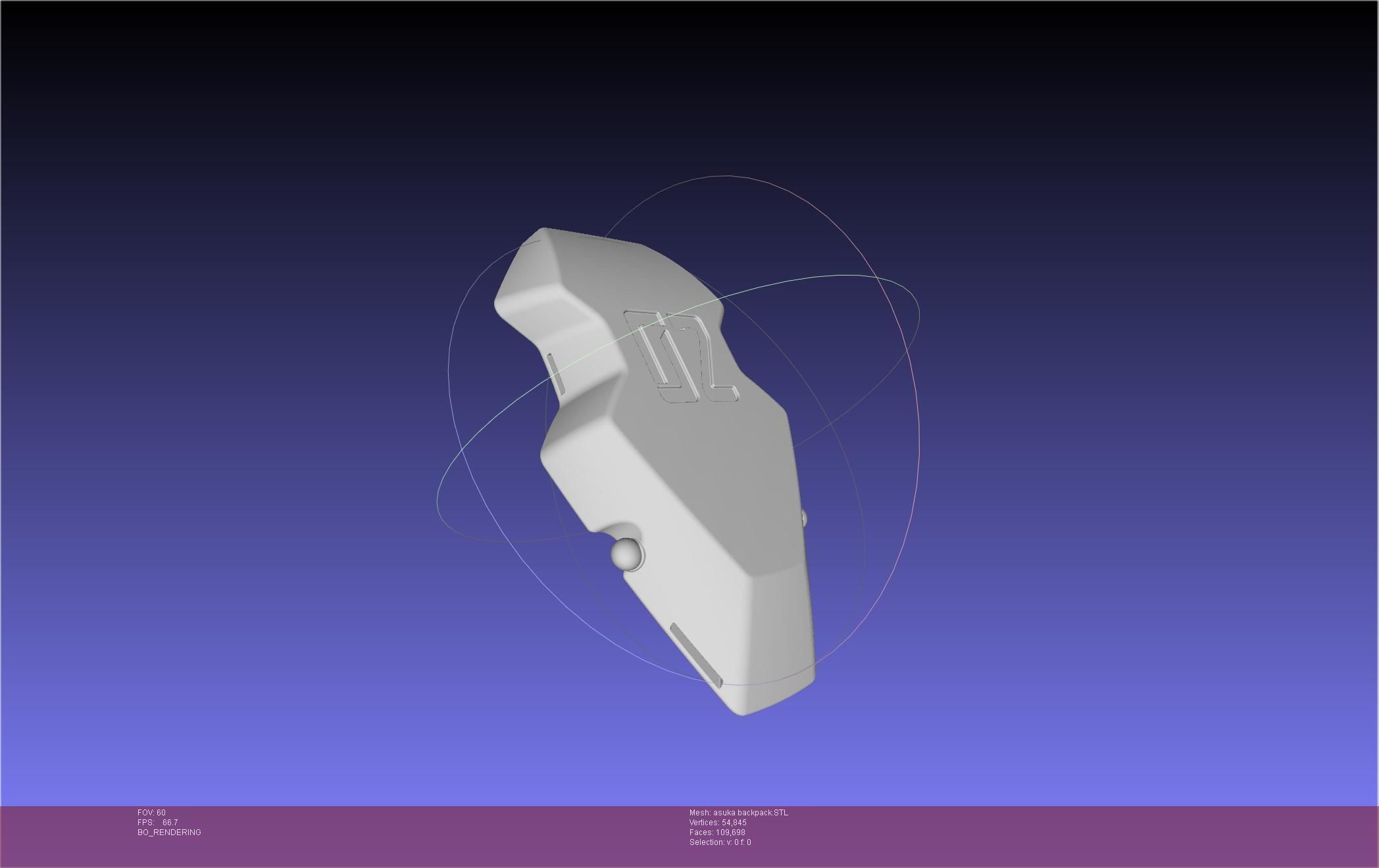 Evangelion Finale Asuka Backpack 3D print model_44