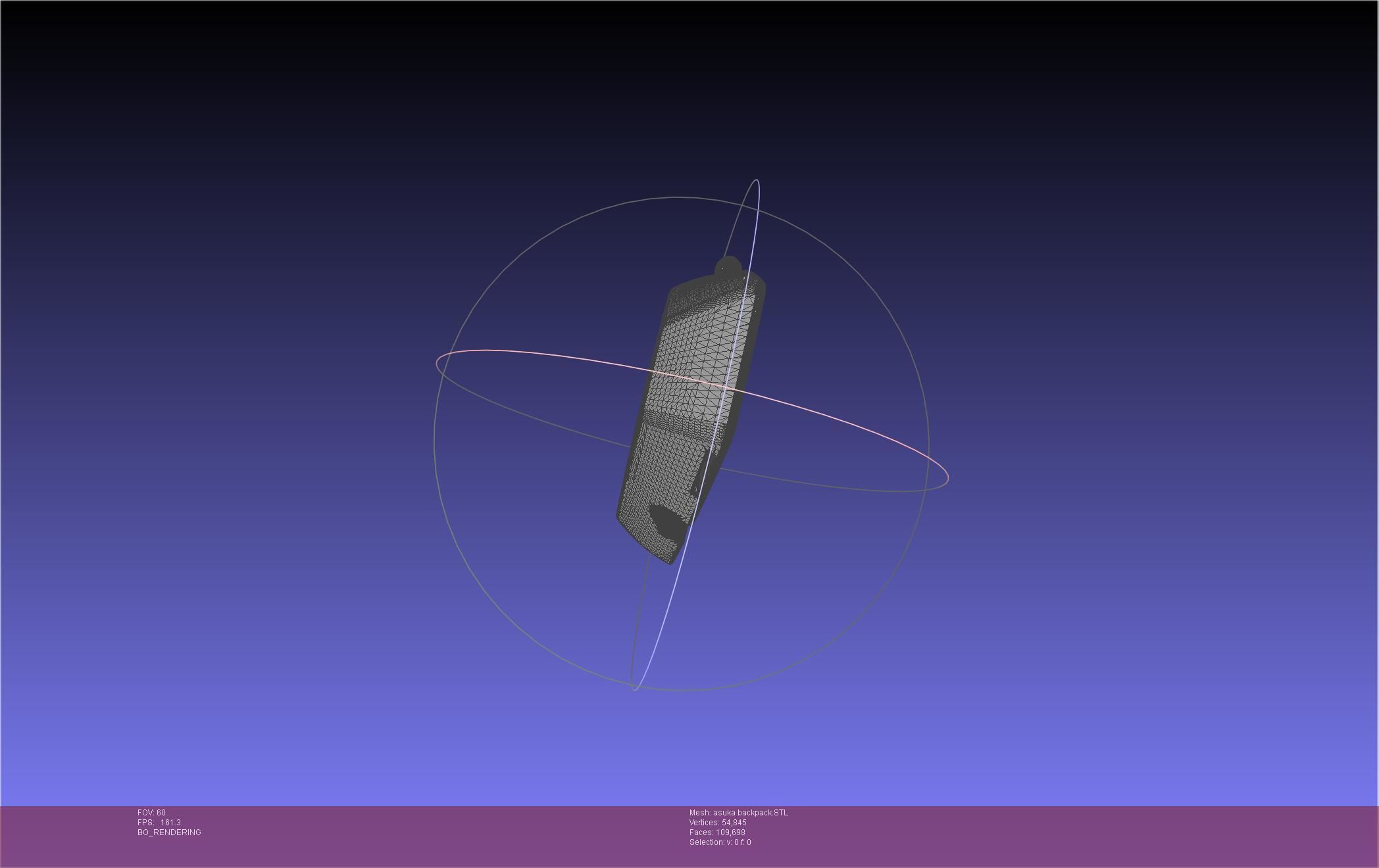 Evangelion Finale Asuka Backpack 3D print model_27