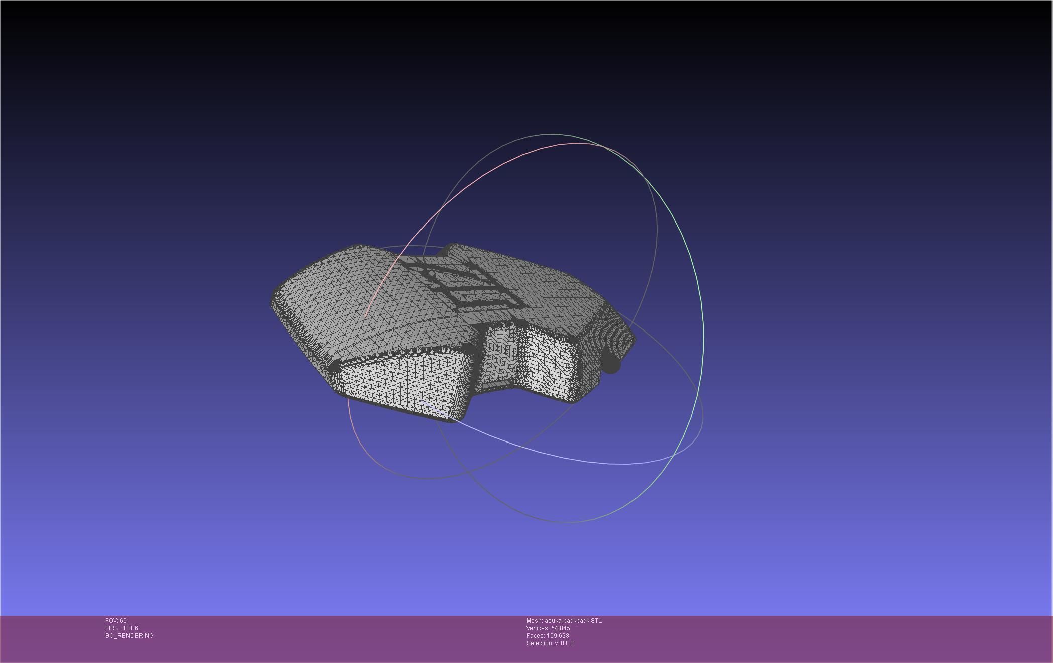 Evangelion Finale Asuka Backpack 3D print model_20