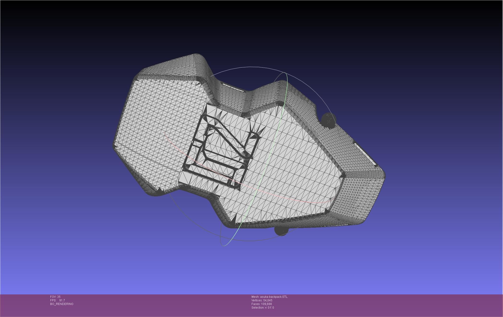 Evangelion Finale Asuka Backpack 3D print model_36