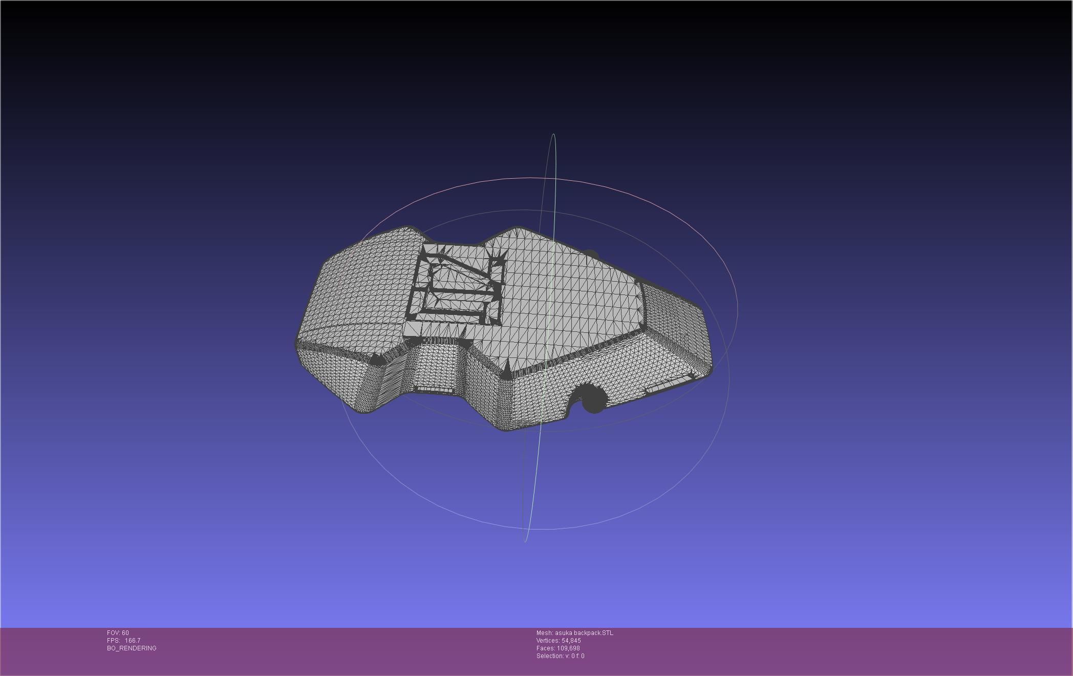 Evangelion Finale Asuka Backpack 3D print model_28