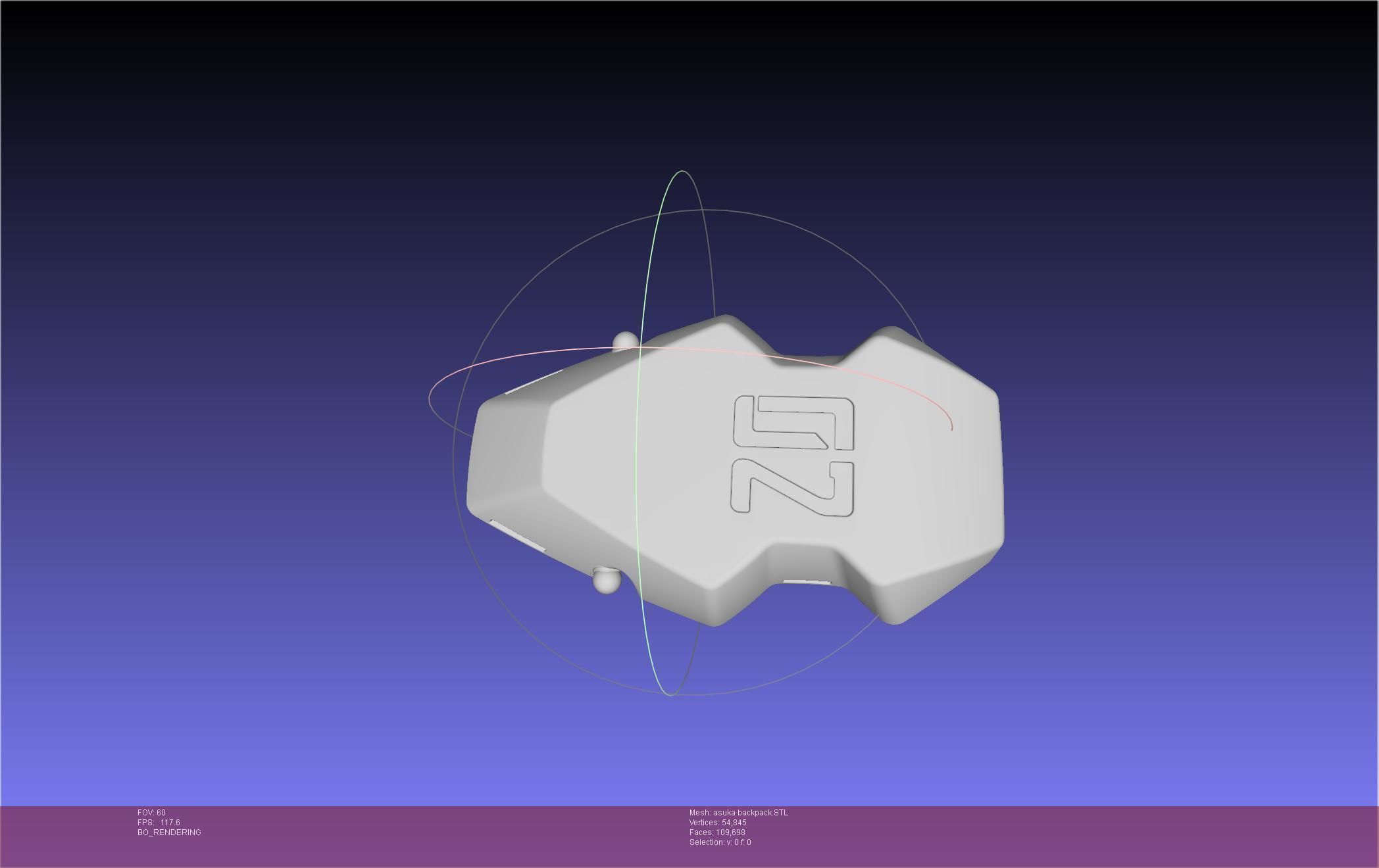 Evangelion Finale Asuka Backpack 3D print model_14