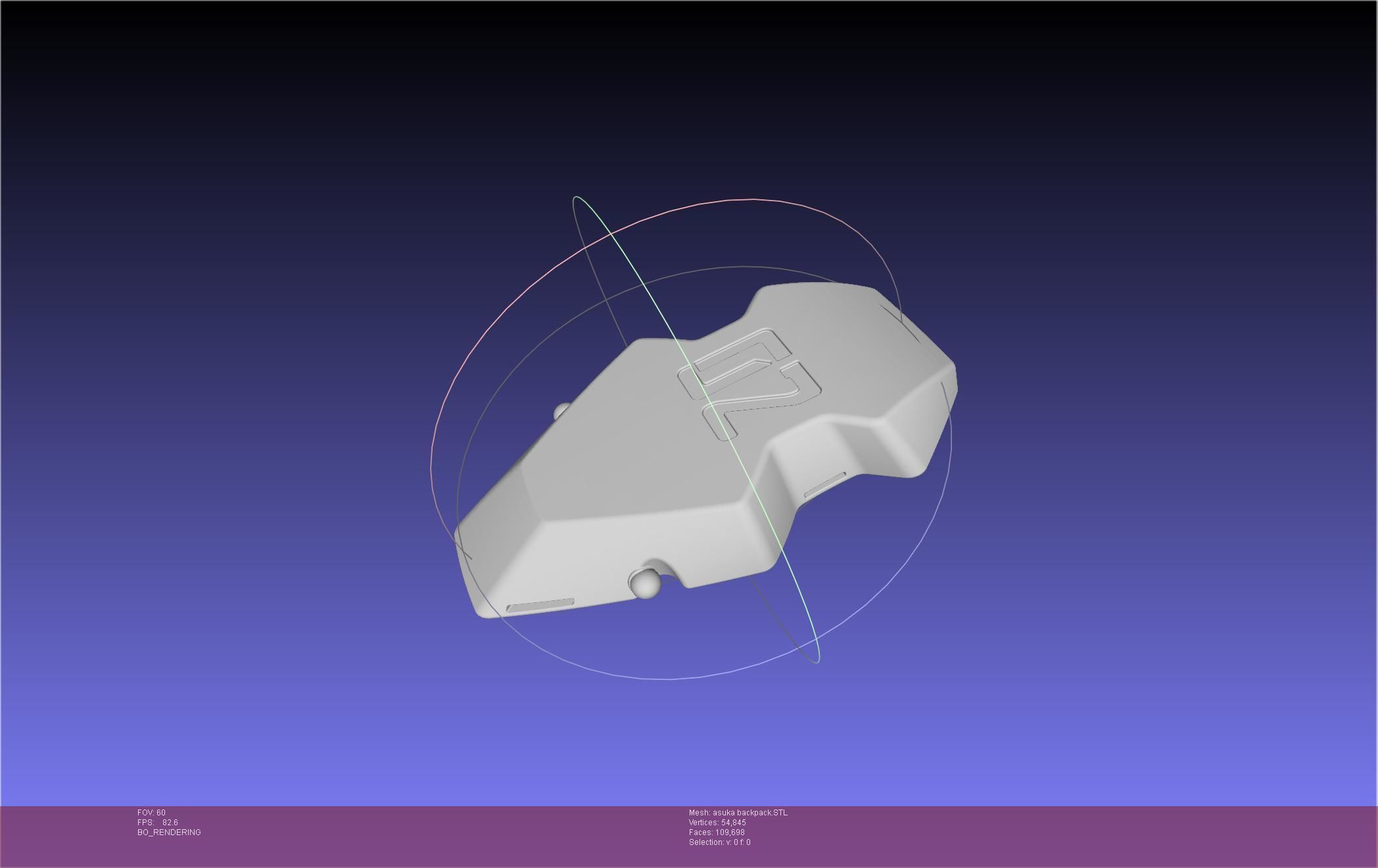 Evangelion Finale Asuka Backpack 3D print model_45