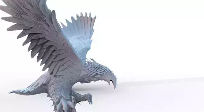 Great Eagle statue 3D model