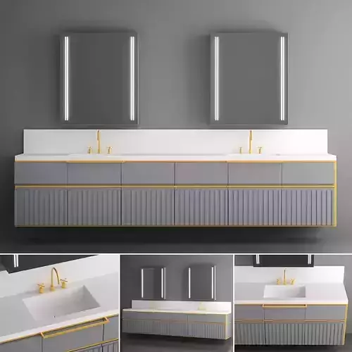 Modern Bathroom Furniture No 107