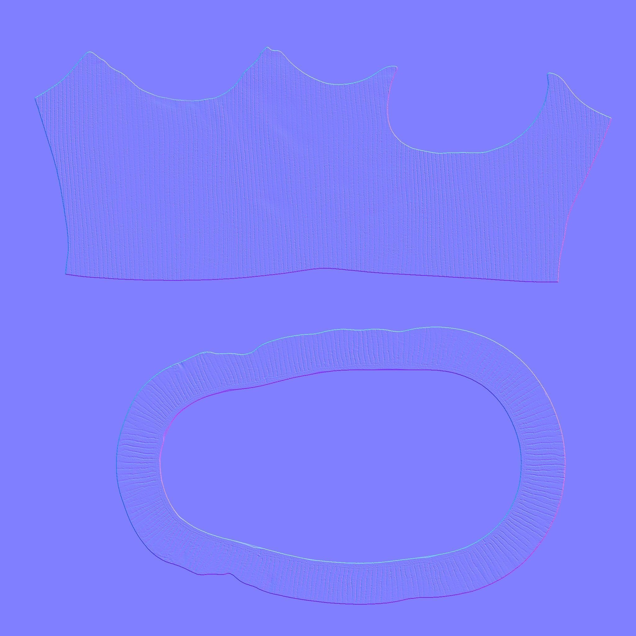  Female Top Low-poly 3D model_6