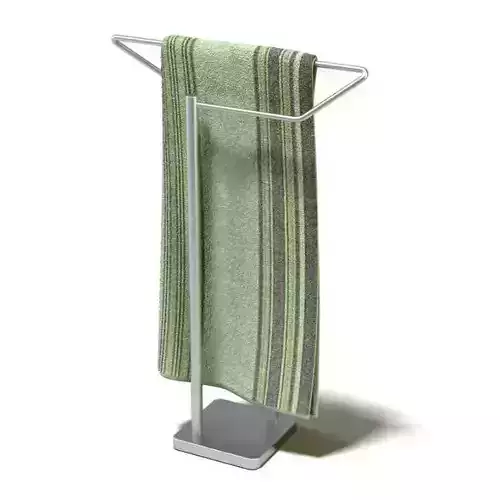 Tall Metal Towel Wrack
