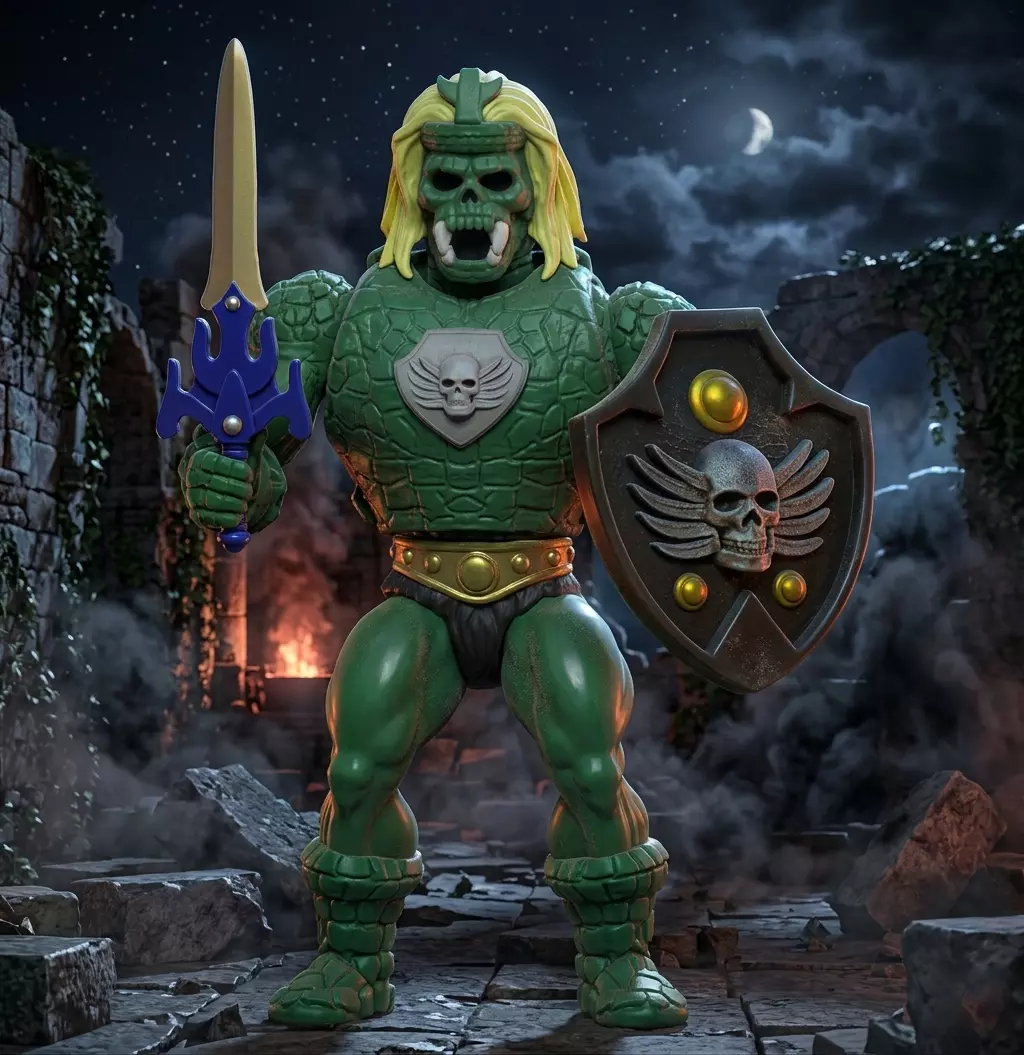 CASTLE GRAYSKULLMAN MOTU 3D print model