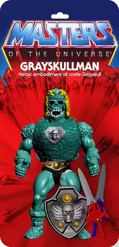 CASTLE GRAYSKULLMAN  MOTU 