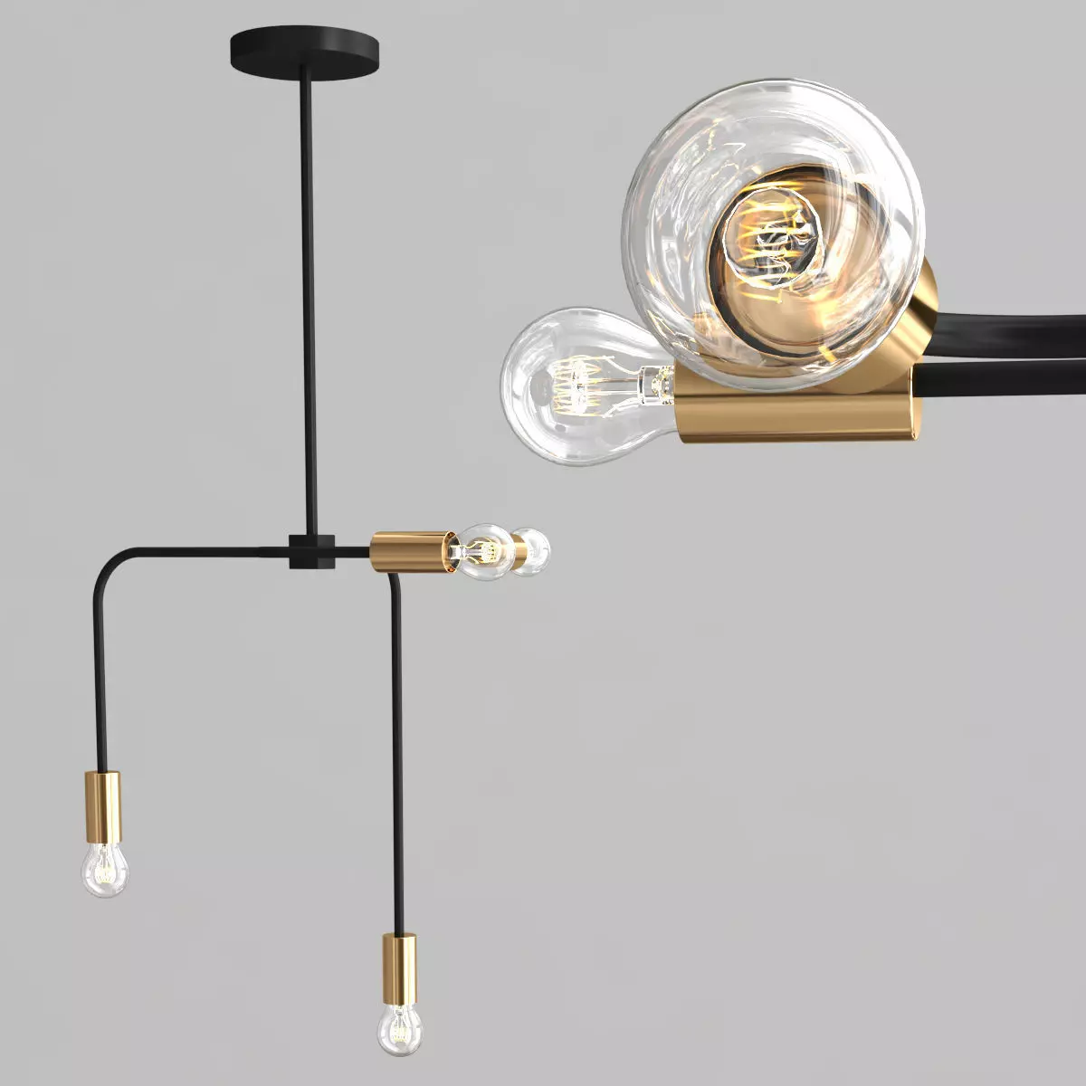 ODDER modern pendant light 3D model