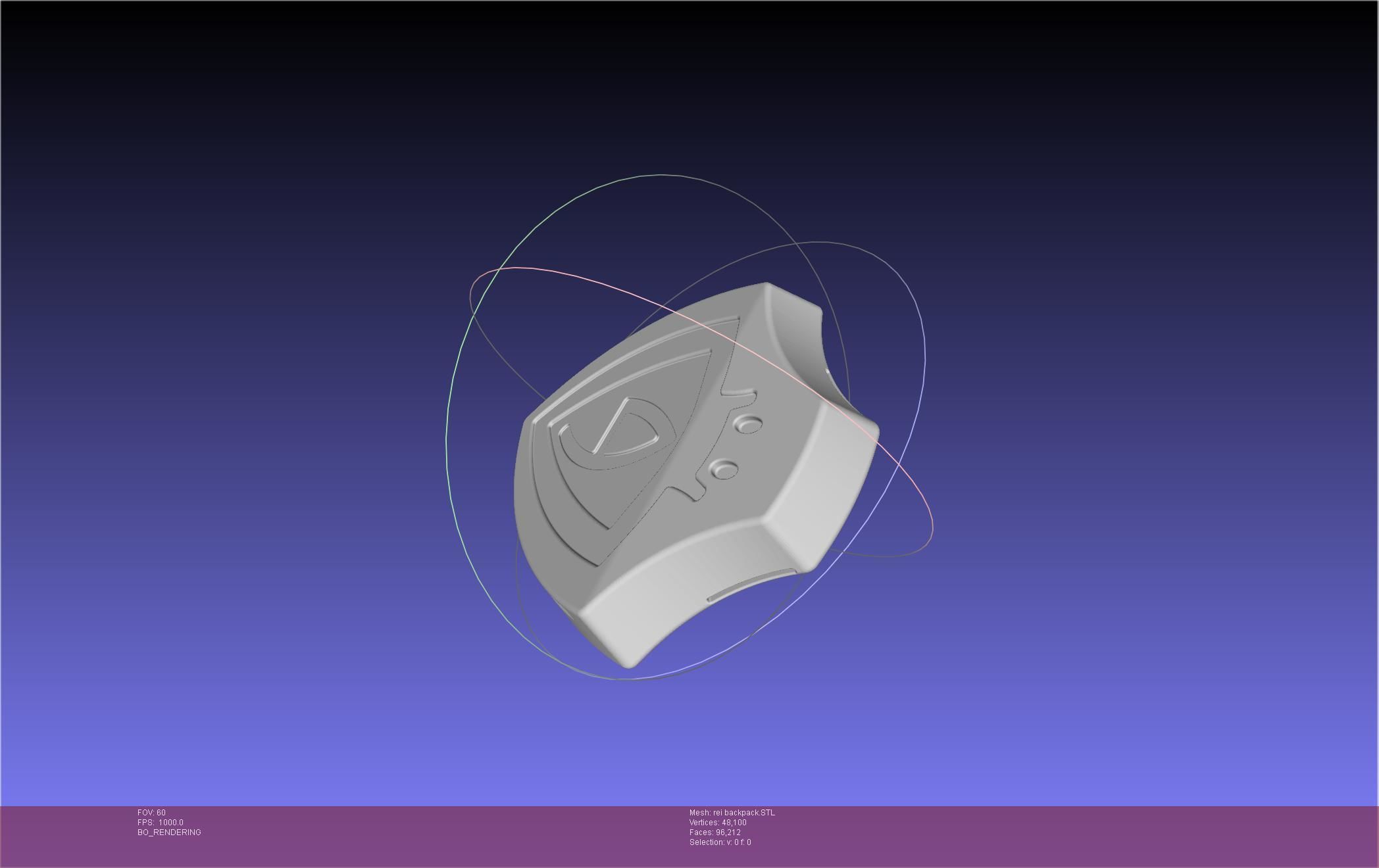 Evangelion Rebuild Rei Backpack 3D print model_20