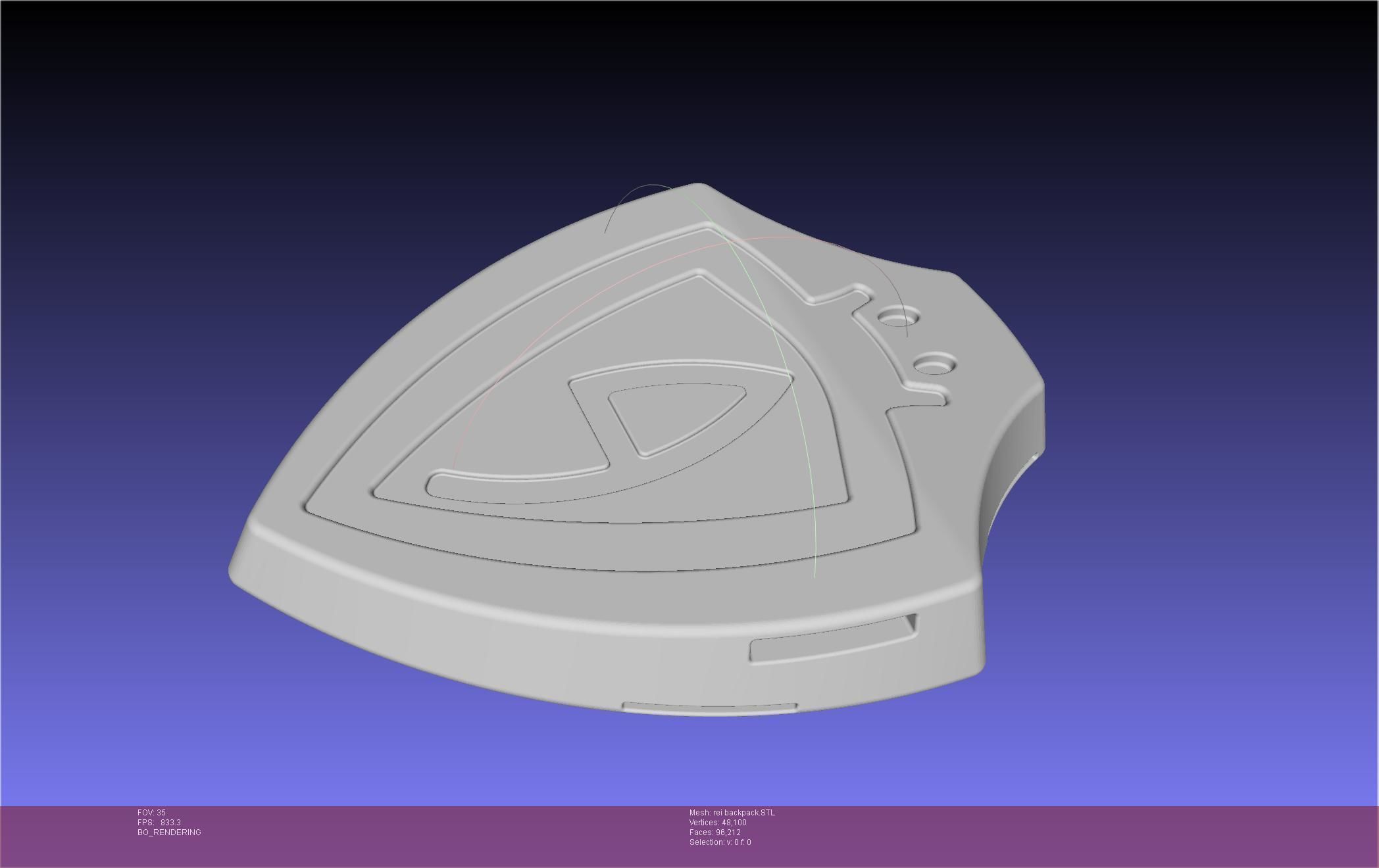 Evangelion Rebuild Rei Backpack 3D print model_55