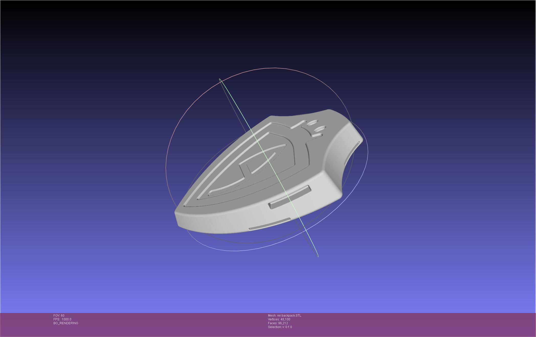 Evangelion Rebuild Rei Backpack 3D print model_10