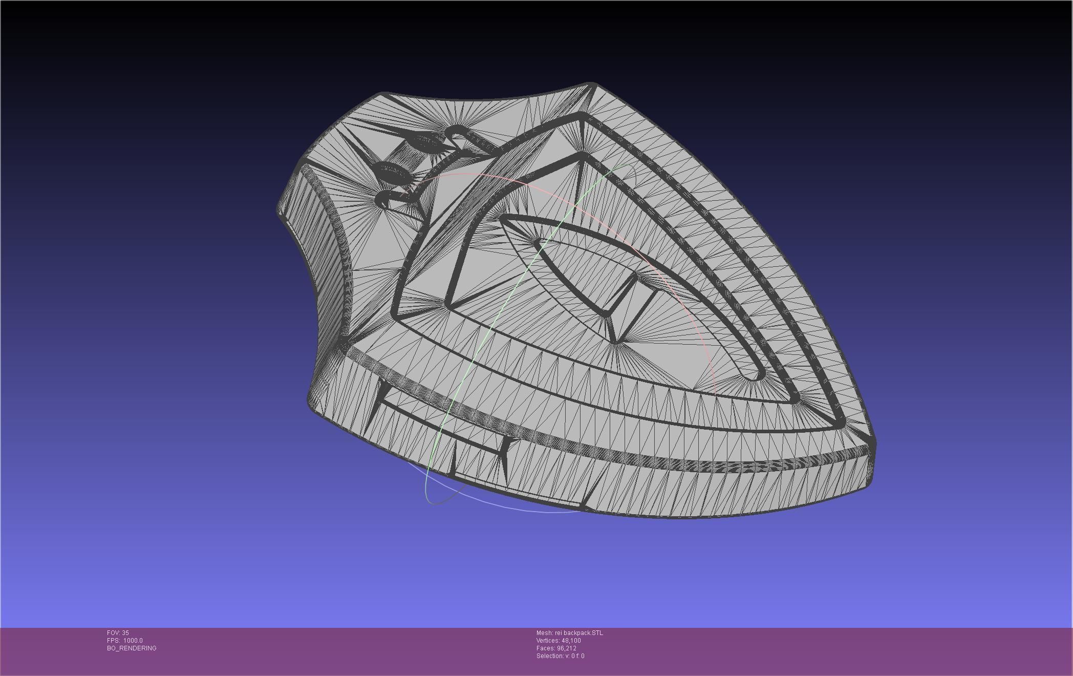 Evangelion Rebuild Rei Backpack 3D print model_49