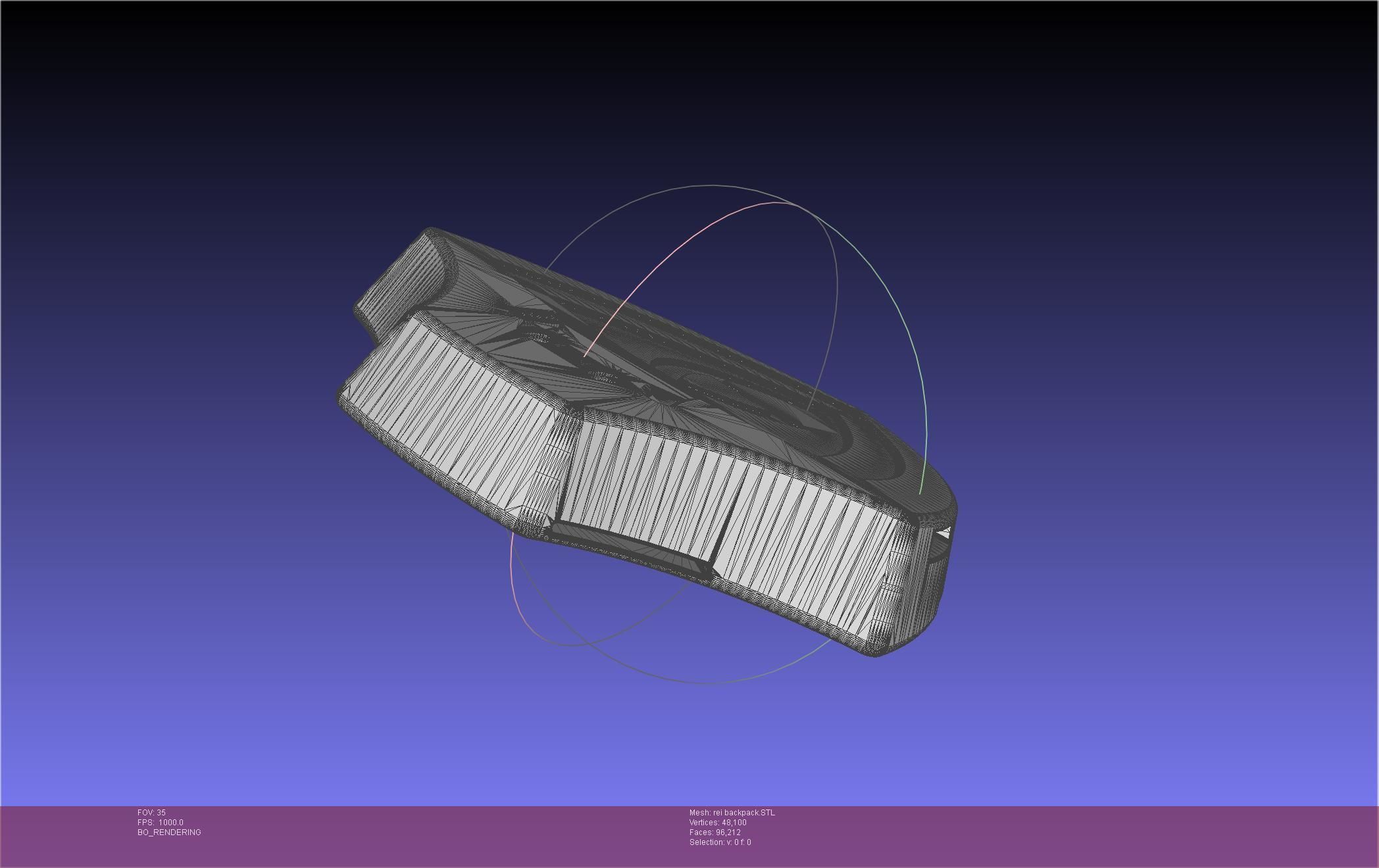 Evangelion Rebuild Rei Backpack 3D print model_52