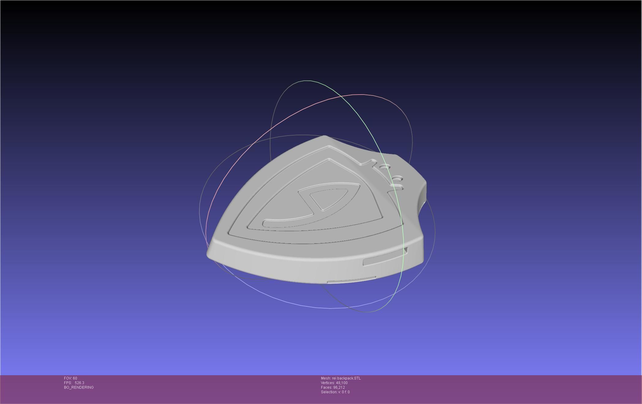 Evangelion Rebuild Rei Backpack 3D print model_19