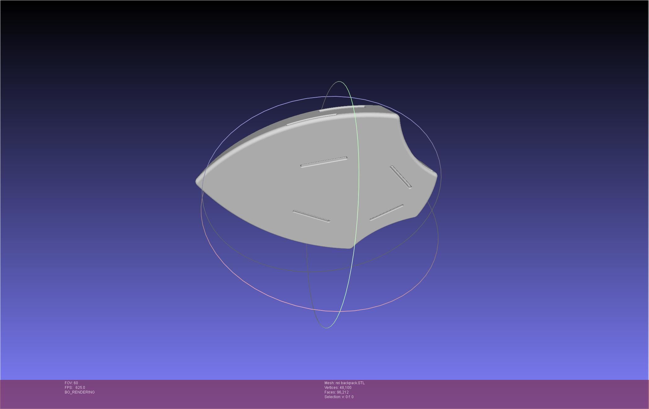 Evangelion Rebuild Rei Backpack 3D print model_17