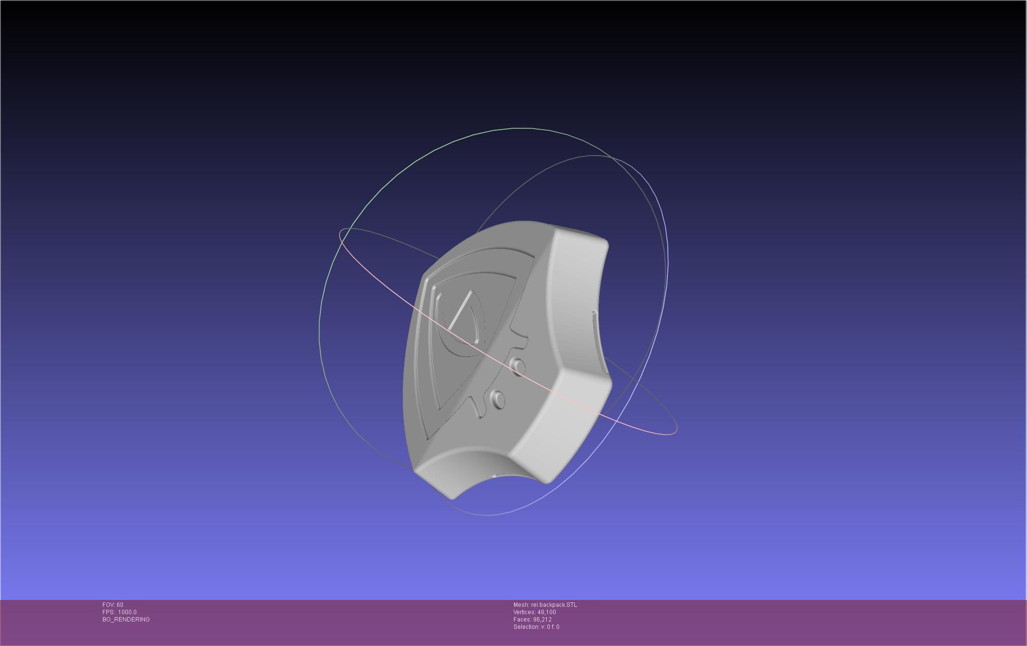 Evangelion Rebuild Rei Backpack 3D print model_21