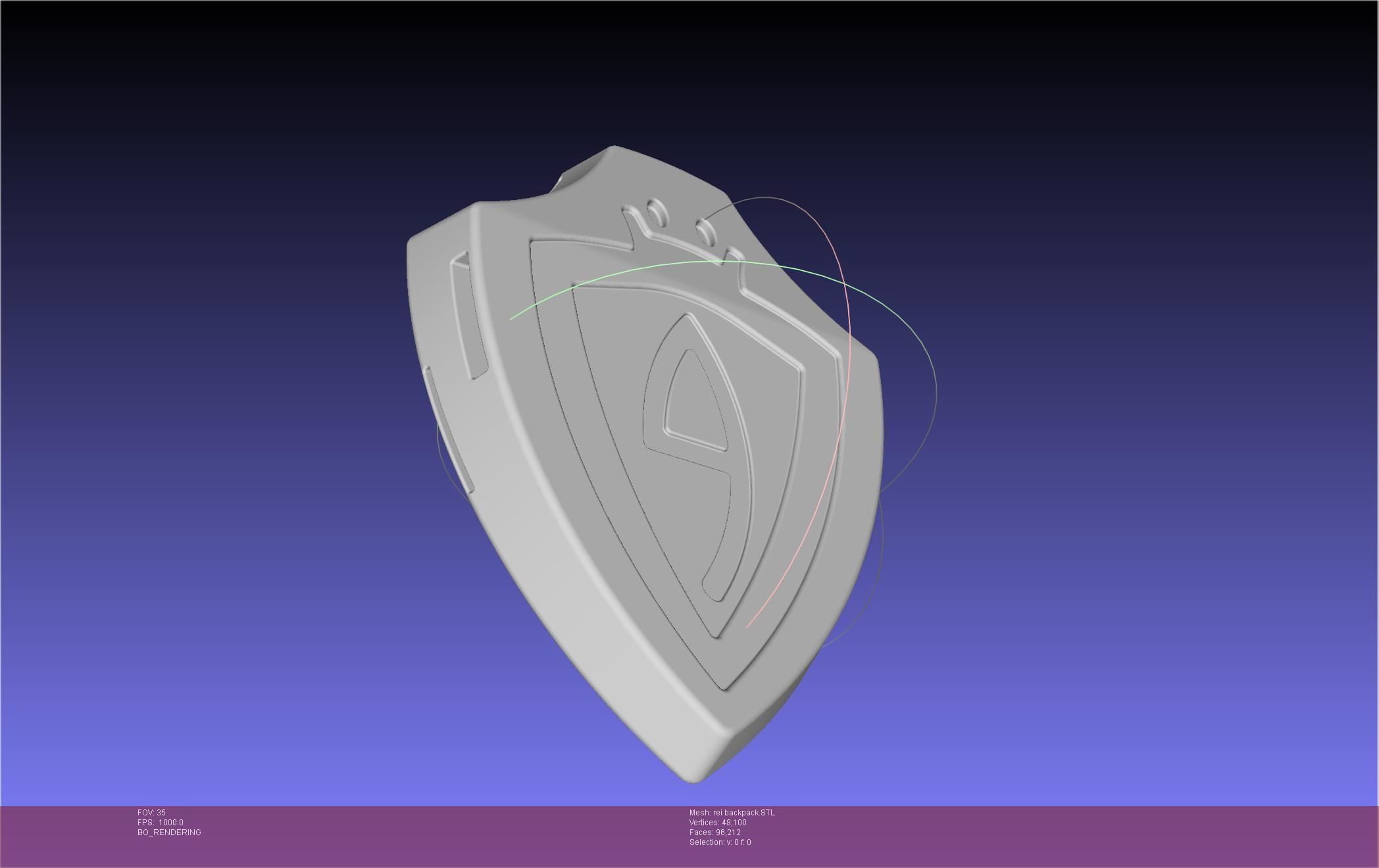 Evangelion Rebuild Rei Backpack 3D print model_59