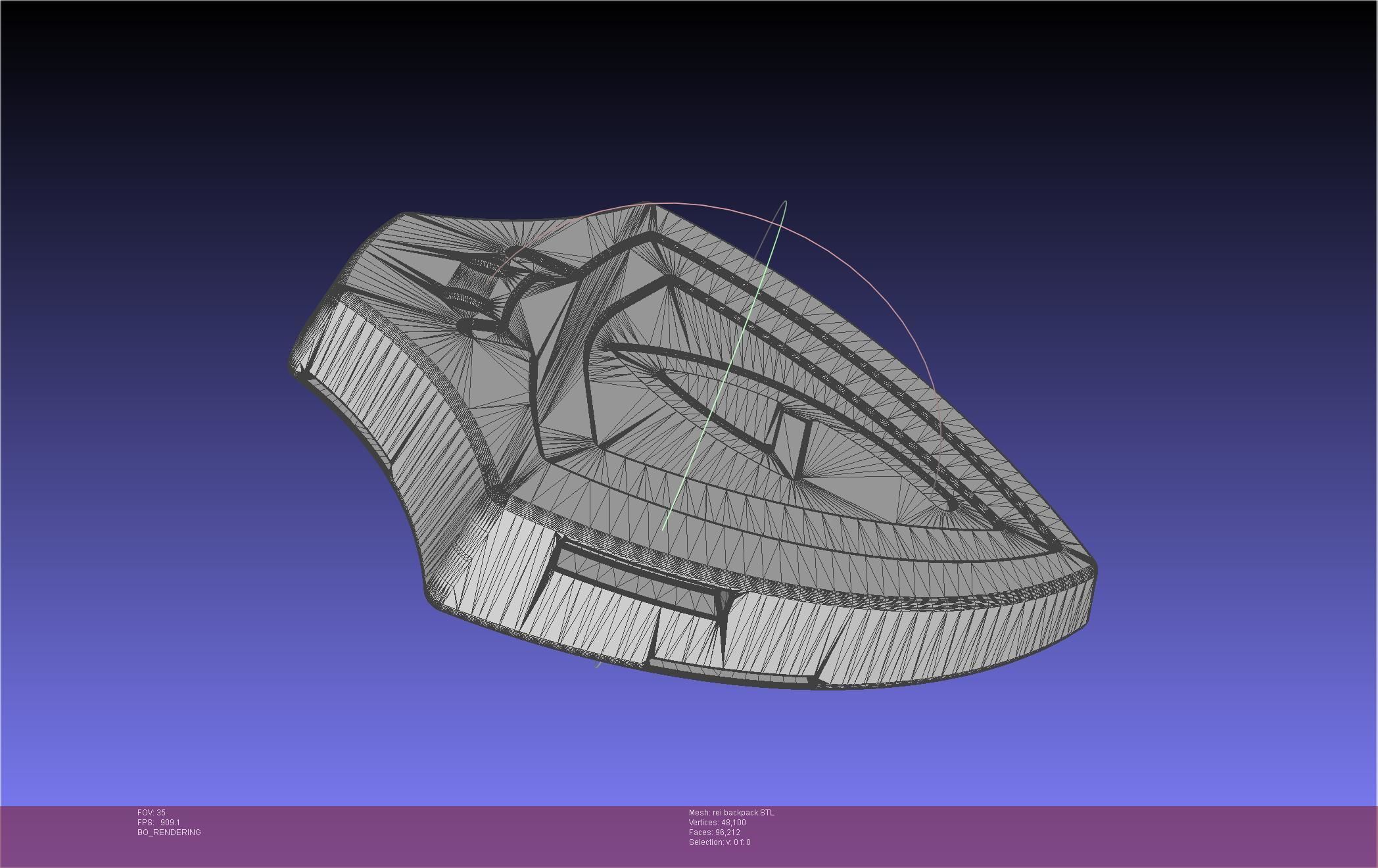 Evangelion Rebuild Rei Backpack 3D print model_51