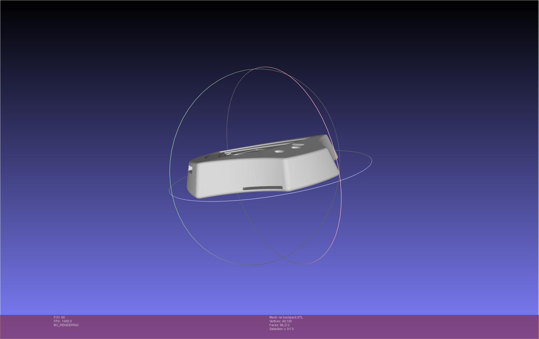 Evangelion Rebuild Rei Backpack 3D print model_9