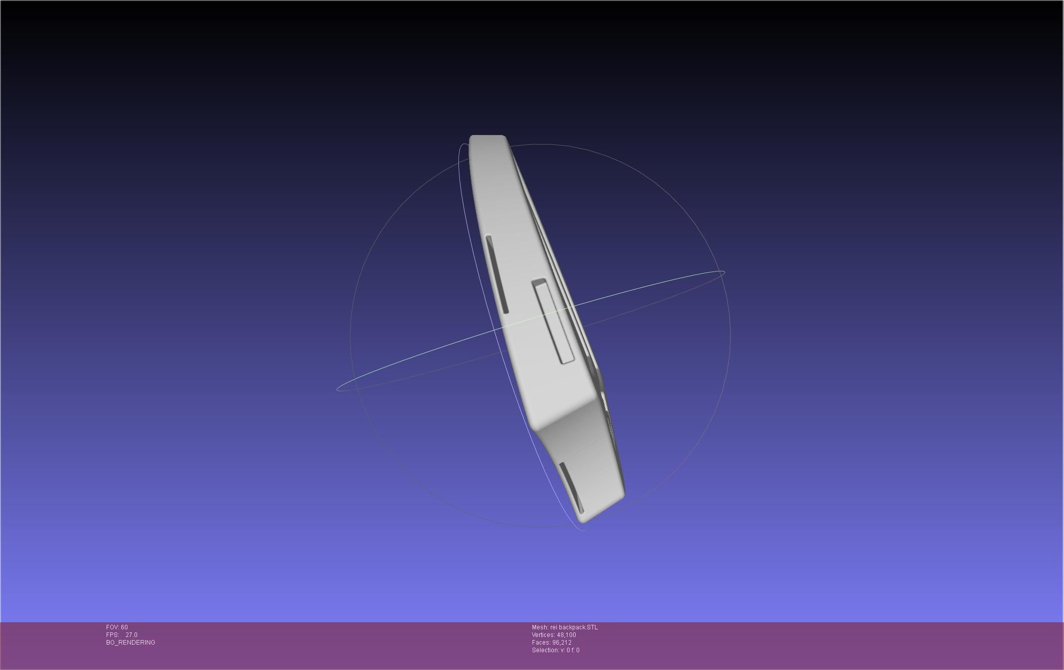 Evangelion Rebuild Rei Backpack 3D print model_36