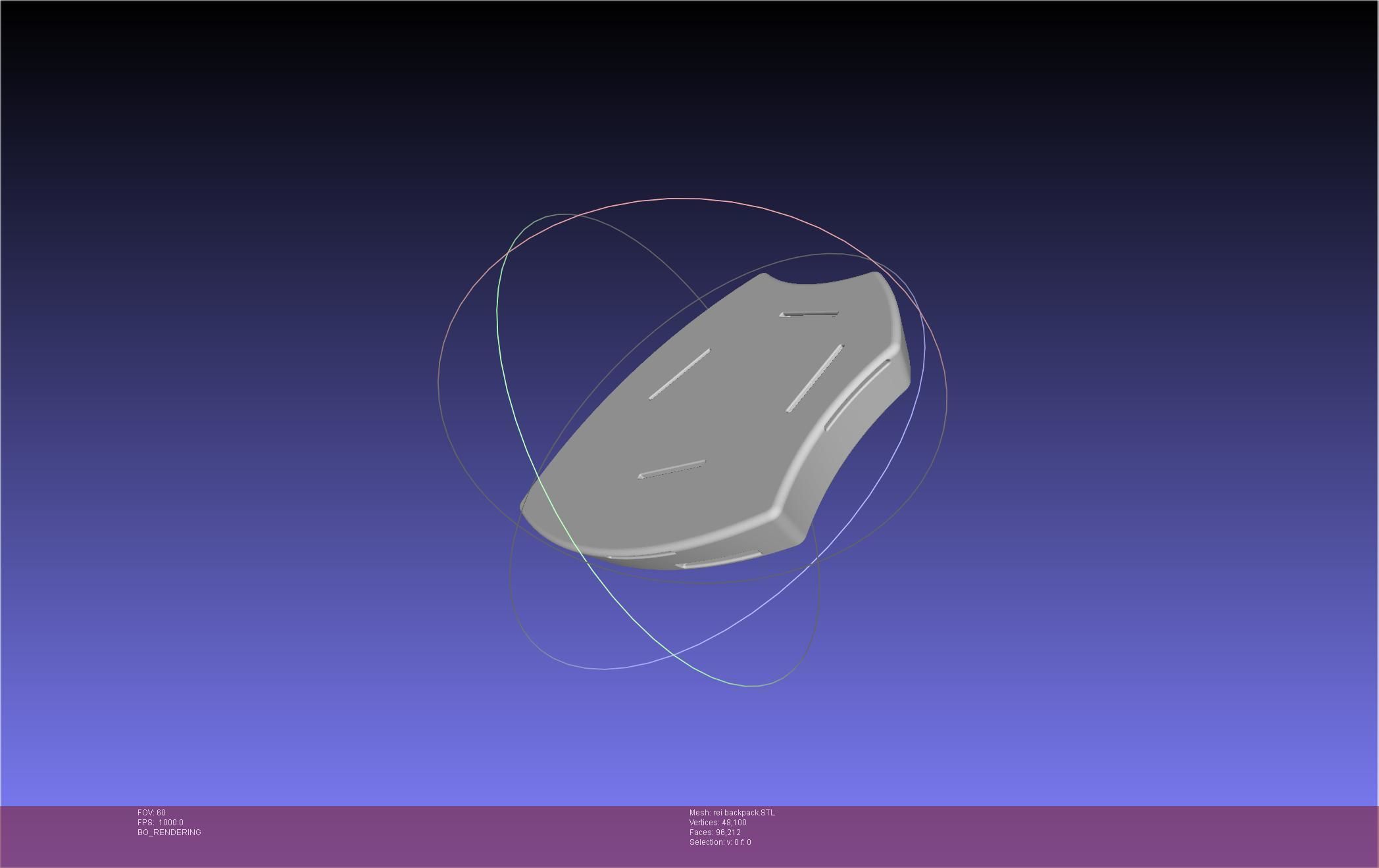 Evangelion Rebuild Rei Backpack 3D print model_33