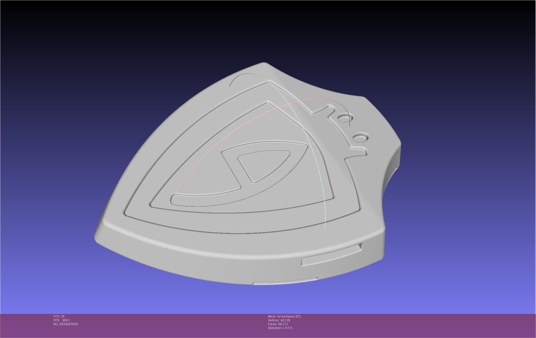 Evangelion Rebuild Rei Backpack 3D print model_56