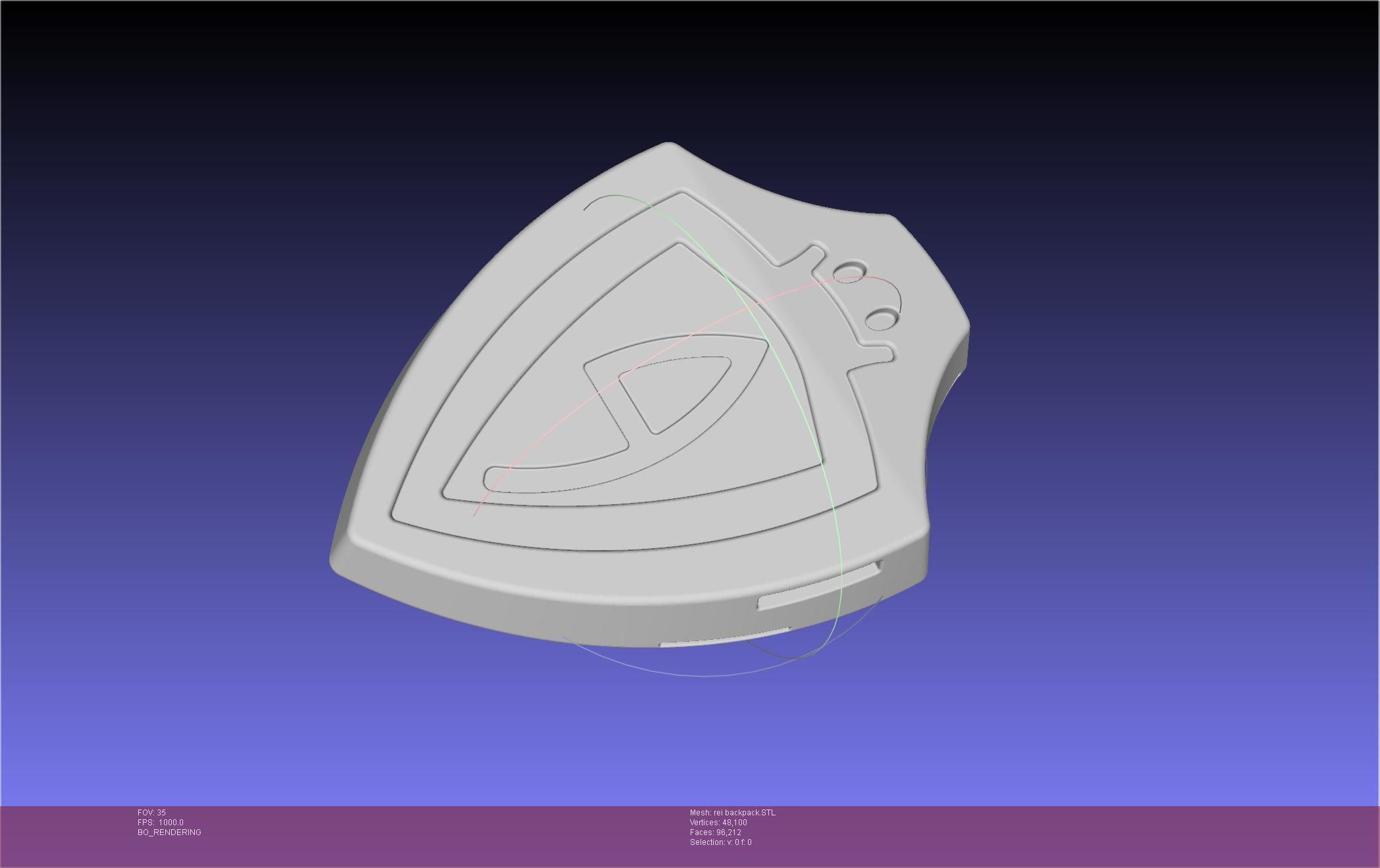 Evangelion Rebuild Rei Backpack 3D print model_58