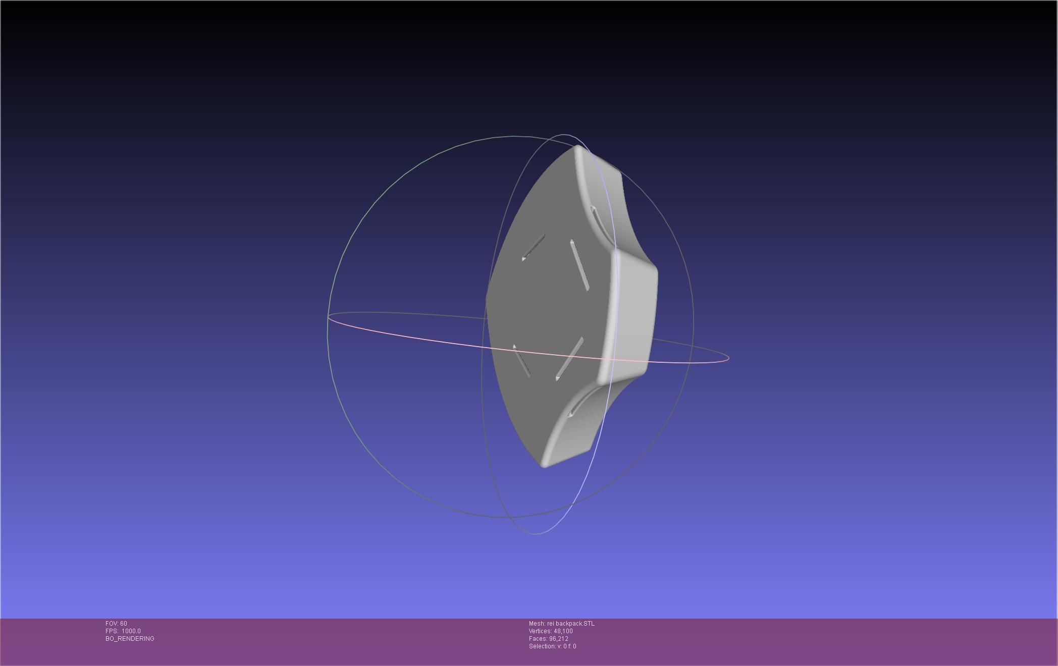 Evangelion Rebuild Rei Backpack 3D print model_32