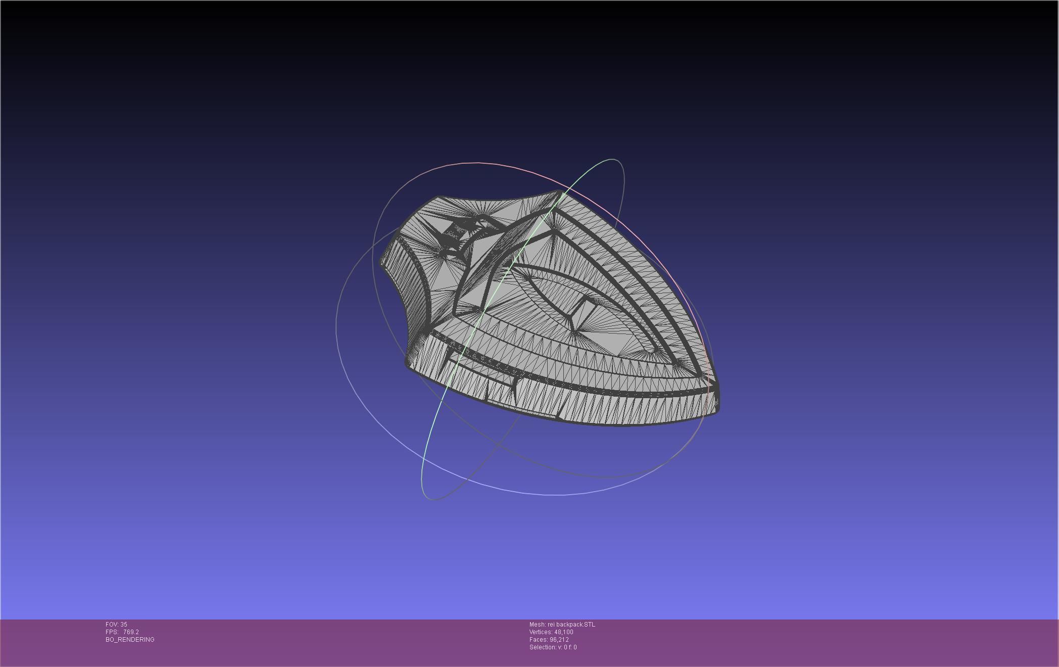Evangelion Rebuild Rei Backpack 3D print model_48
