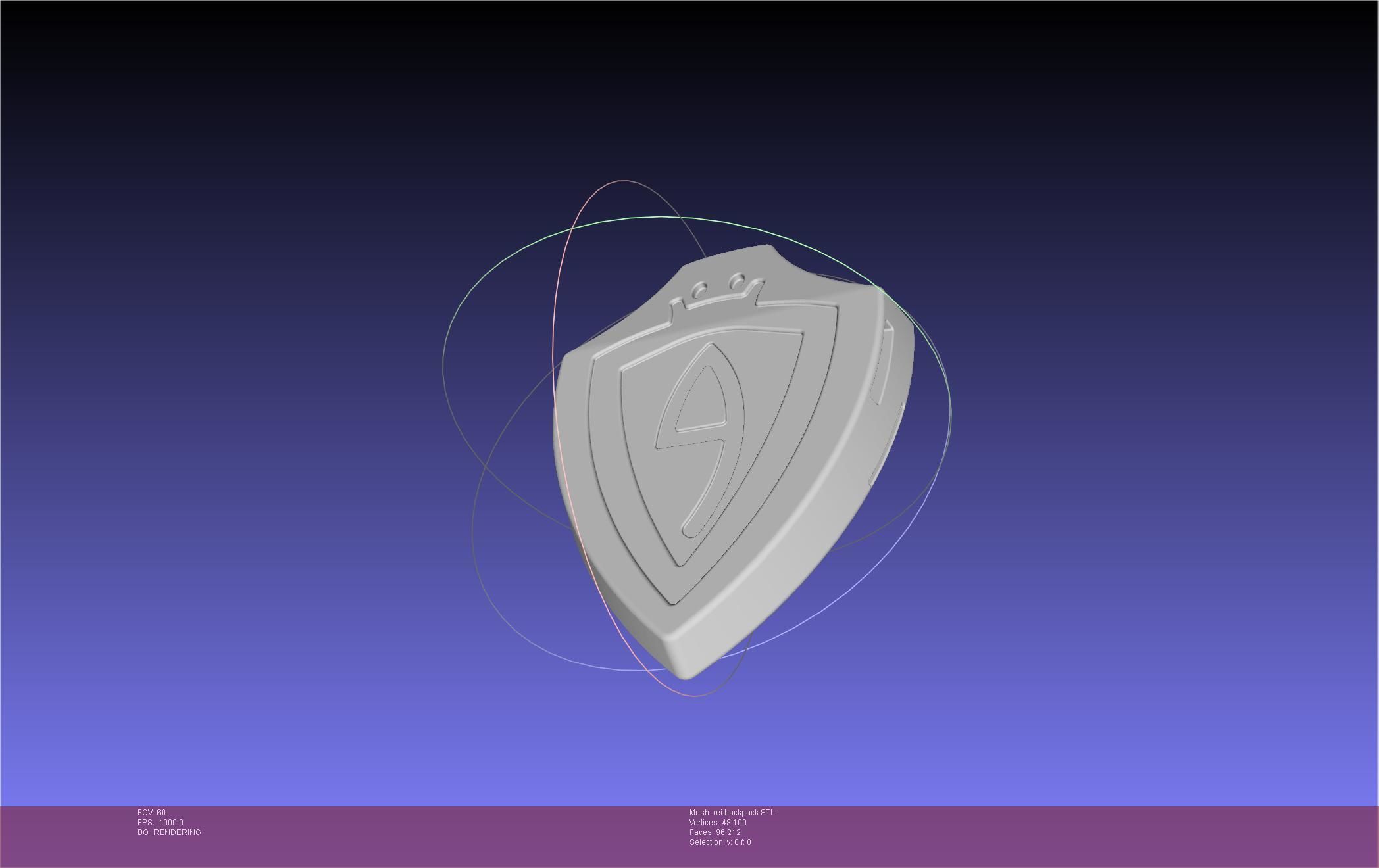 Evangelion Rebuild Rei Backpack 3D print model_11