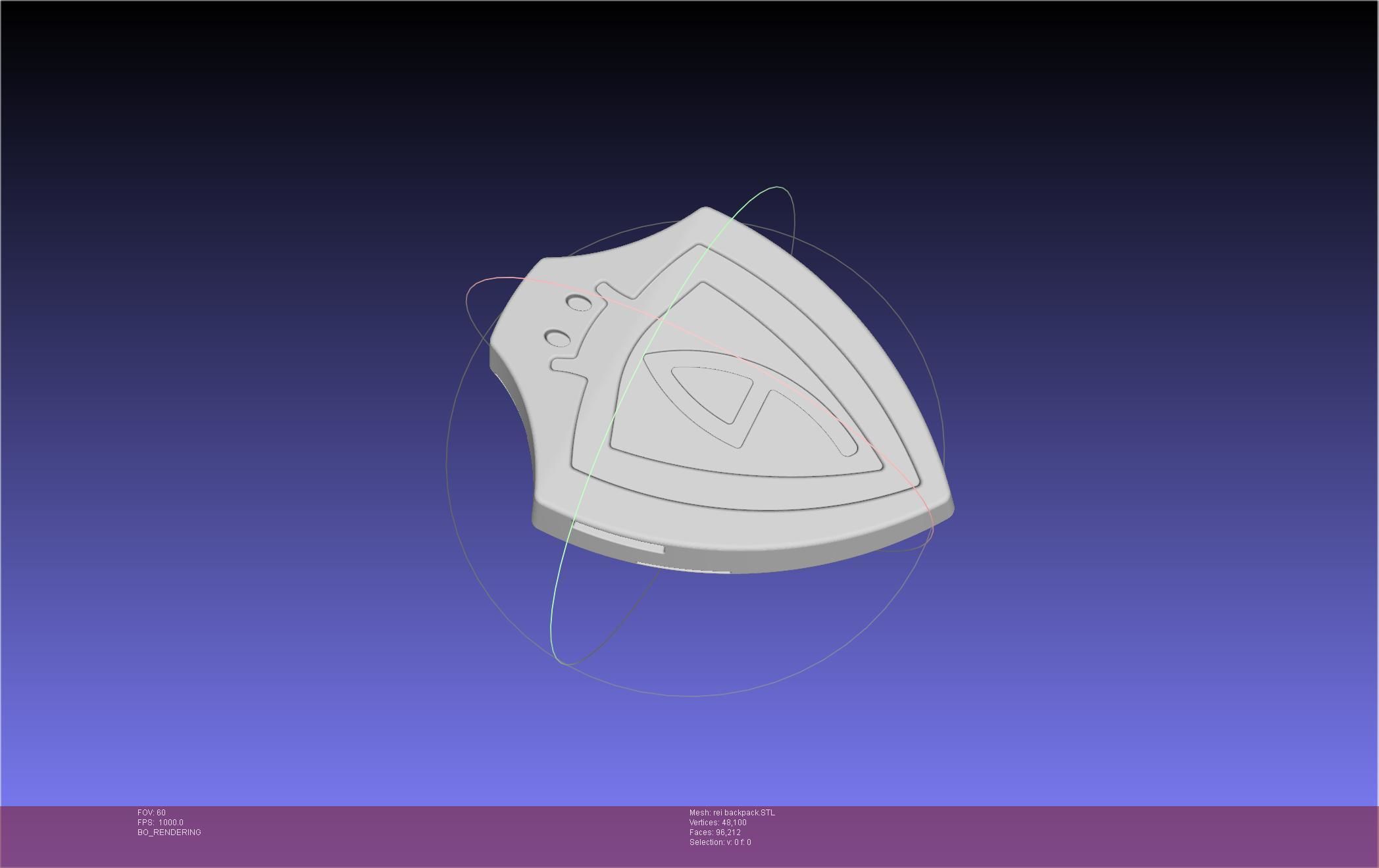 Evangelion Rebuild Rei Backpack 3D print model_12