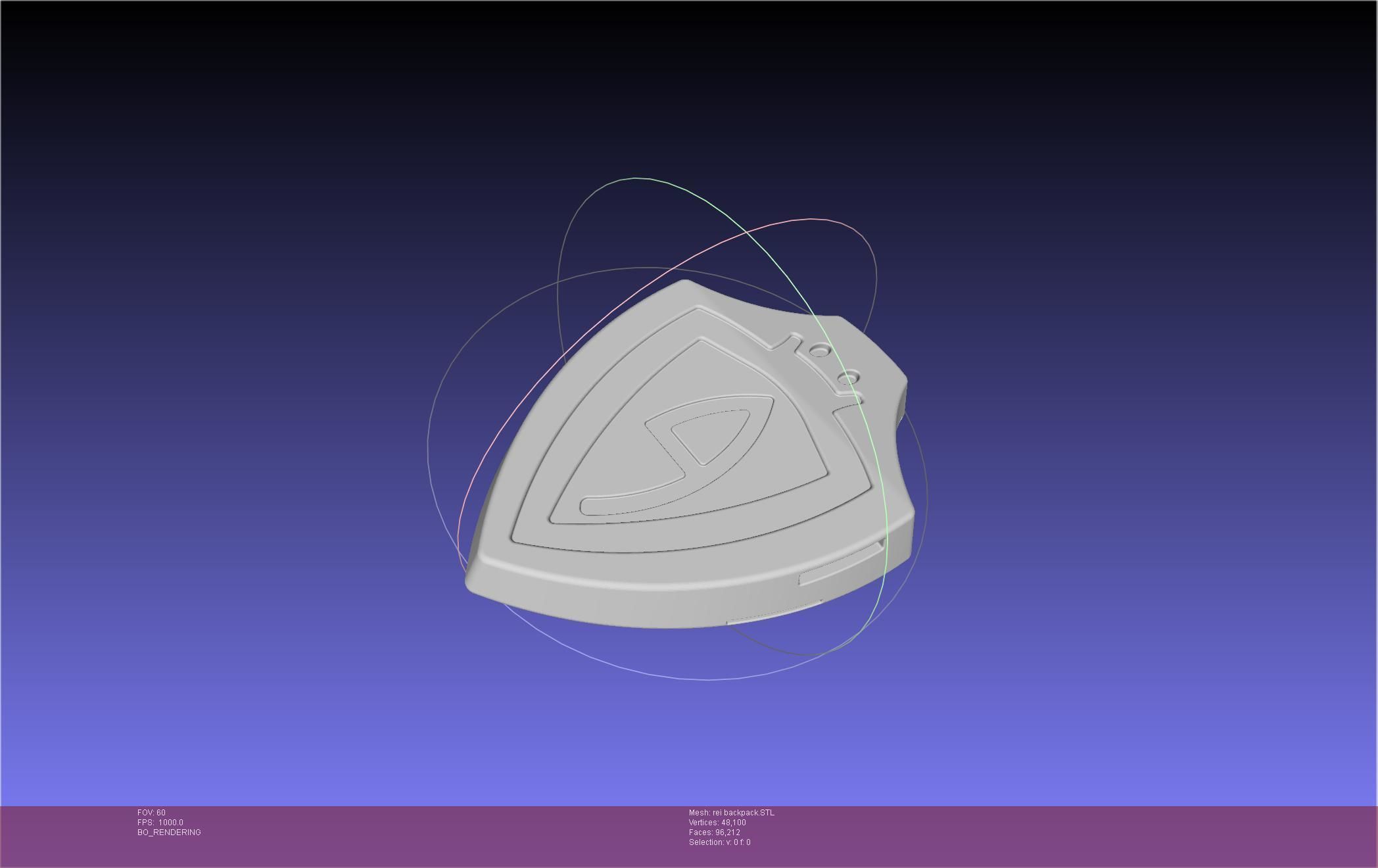 Evangelion Rebuild Rei Backpack 3D print model_24