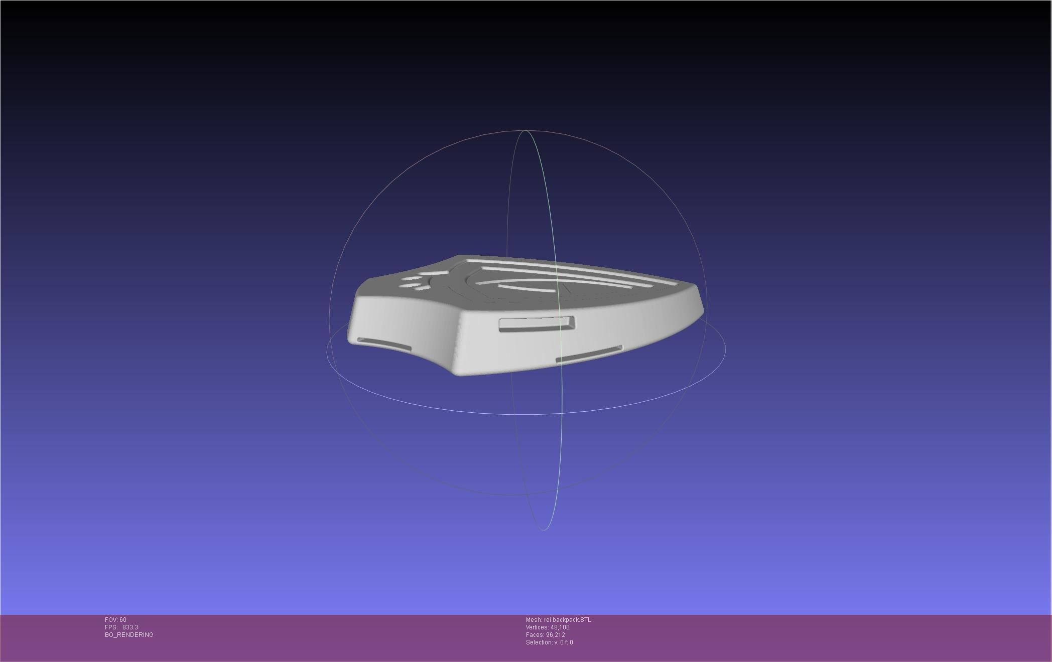 Evangelion Rebuild Rei Backpack 3D print model_5