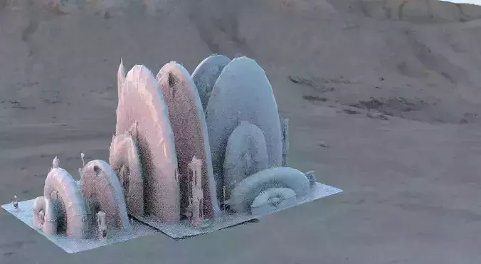 Sci-Fi Tech devices taller 3D