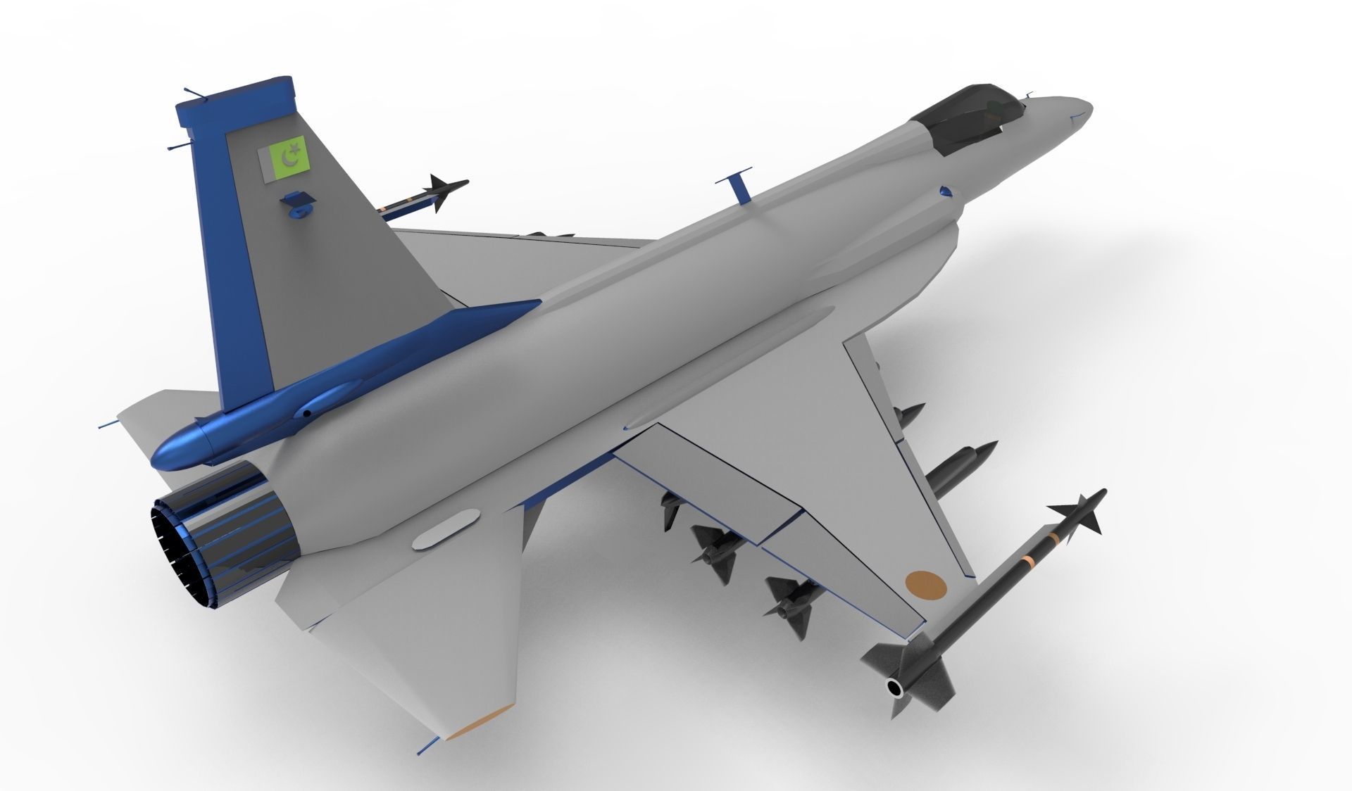 JF-17 Thunder 3D model_7