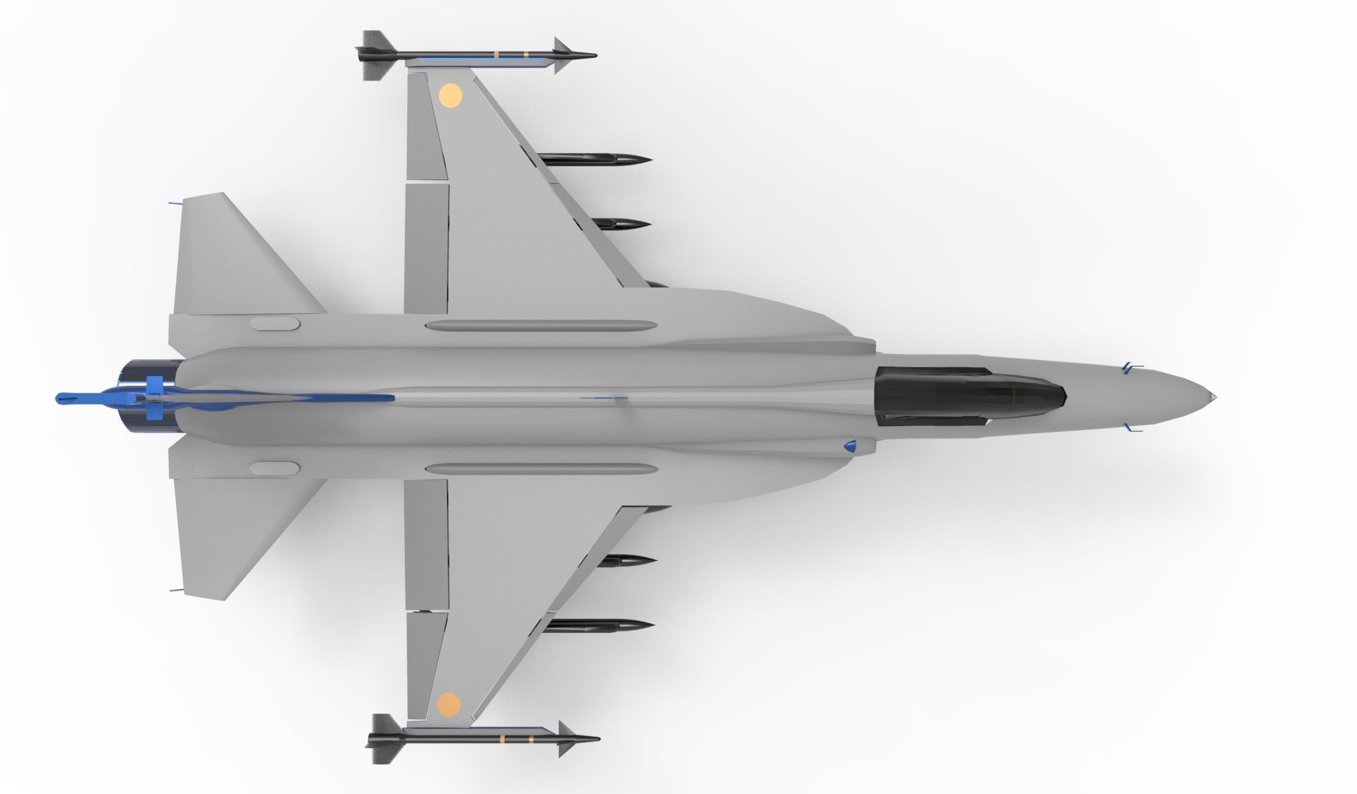 JF-17 Thunder 3D model_5