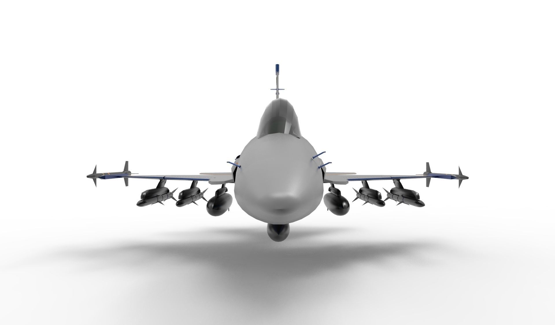 JF-17 Thunder 3D model_4