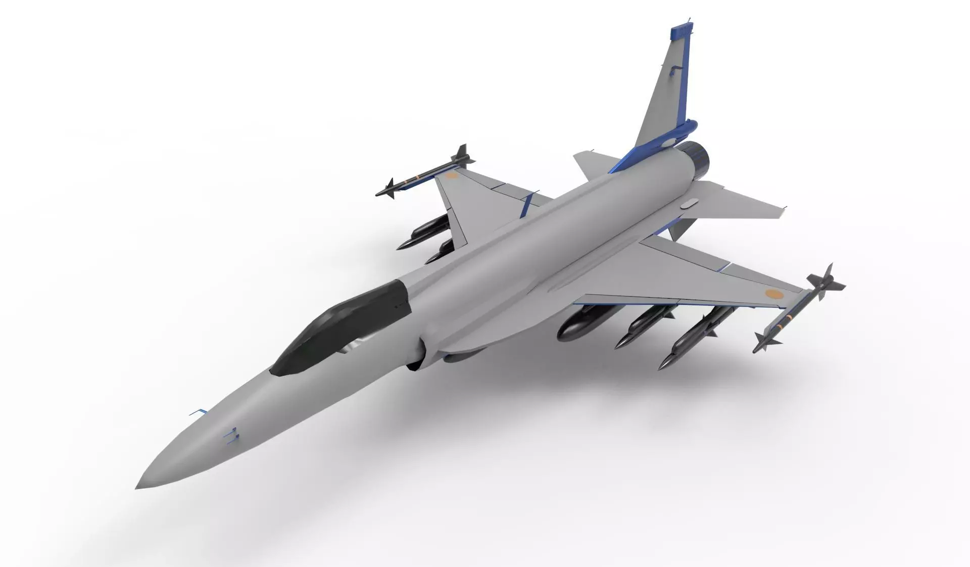 JF-17 Thunder 3D model_0